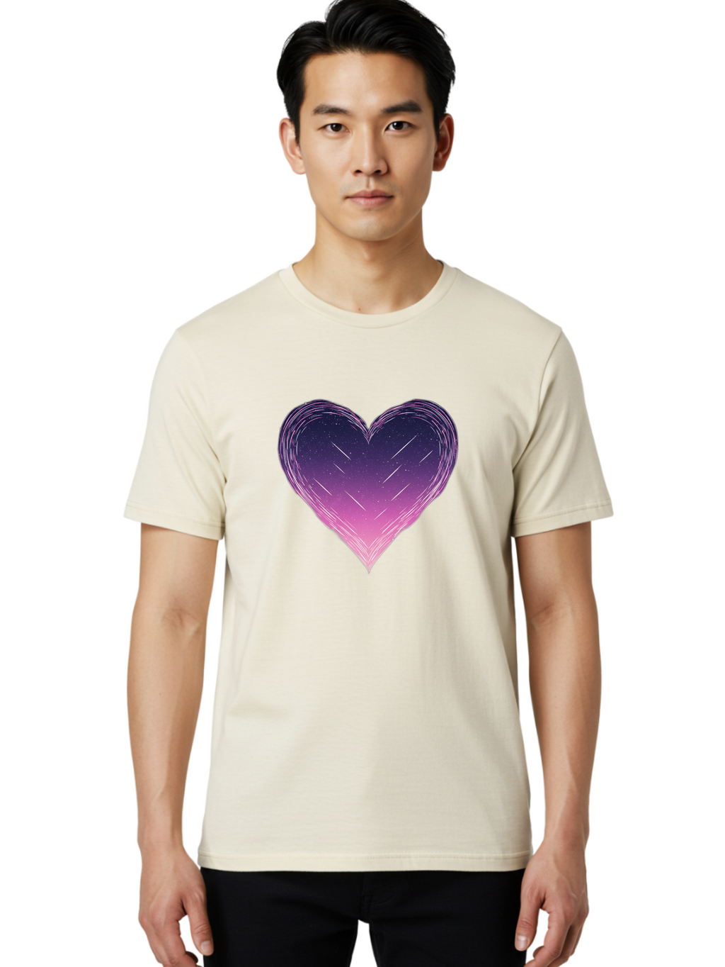 Galaxy-Heart Men'S Graphic Tee, 100% Cotton, Comfortable Casual Summer Wear, Machine Washable, Vintage Camera, Old Camera, Antique Camera, Black Camera, Classic Photography, Photography Equipment, Nostalgic Device, Film Camera, Camera Art Baj476