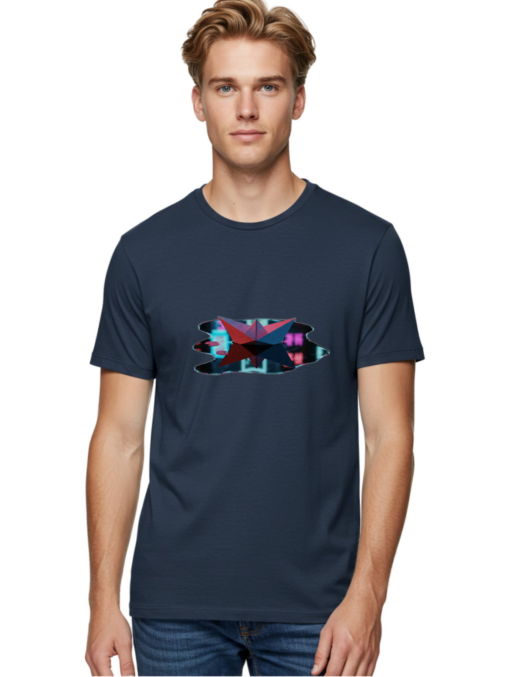 Gemstone-Logo Men'S Graphic Tee, 100% Cotton, Comfortable Casual Summer Wear, Machine Washable, Vintage Camera, Old Camera, Antique Camera, Black Camera, Classic Photography, Photography Equipment, Nostalgic Device, Film Camera, Camera Art Baj478
