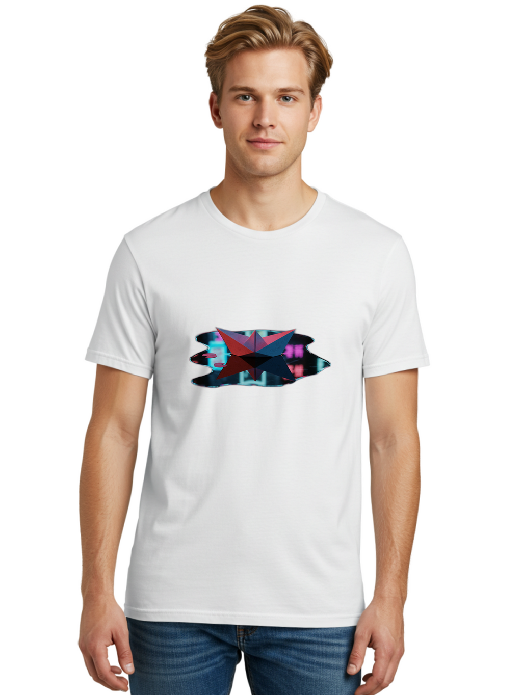 Gemstone-Logo Men'S Graphic Tee, 100% Cotton, Comfortable Casual Summer Wear, Machine Washable, Vintage Camera, Old Camera, Antique Camera, Black Camera, Classic Photography, Photography Equipment, Nostalgic Device, Film Camera, Camera Art Baj478