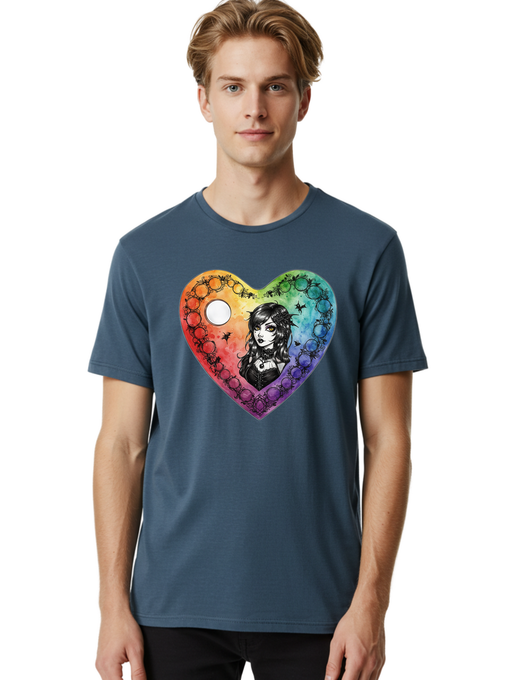Goth-Girl-Heart Men'S Graphic Tee, 100% Cotton, Comfortable Casual Summer Wear, Machine Washable, Vintage Camera, Old Camera, Antique Camera, Black Camera, Classic Photography, Photography Equipment, Nostalgic Device, Film Camera, Camera Art Baj482