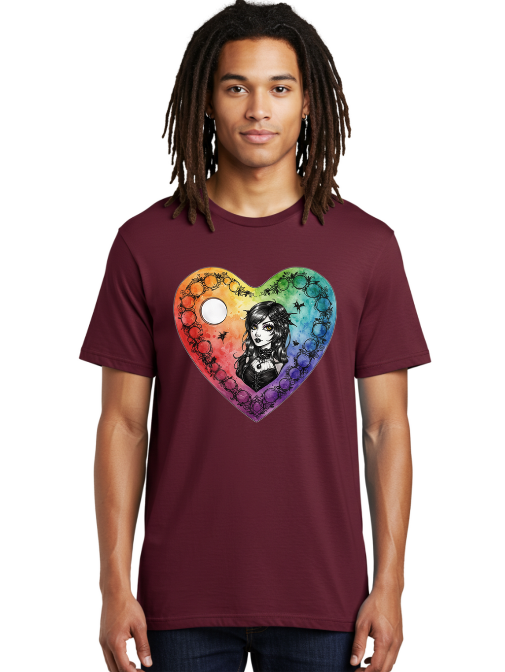 Goth-Girl-Heart Men'S Graphic Tee, 100% Cotton, Comfortable Casual Summer Wear, Machine Washable, Vintage Camera, Old Camera, Antique Camera, Black Camera, Classic Photography, Photography Equipment, Nostalgic Device, Film Camera, Camera Art Baj482