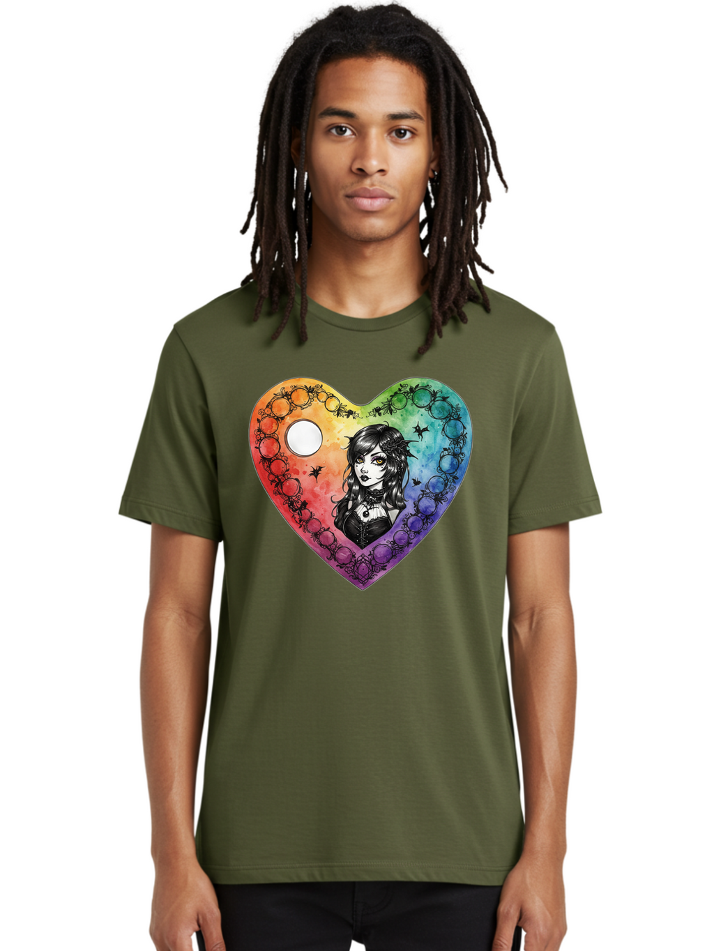 Goth-Girl-Heart Men'S Graphic Tee, 100% Cotton, Comfortable Casual Summer Wear, Machine Washable, Vintage Camera, Old Camera, Antique Camera, Black Camera, Classic Photography, Photography Equipment, Nostalgic Device, Film Camera, Camera Art Baj482