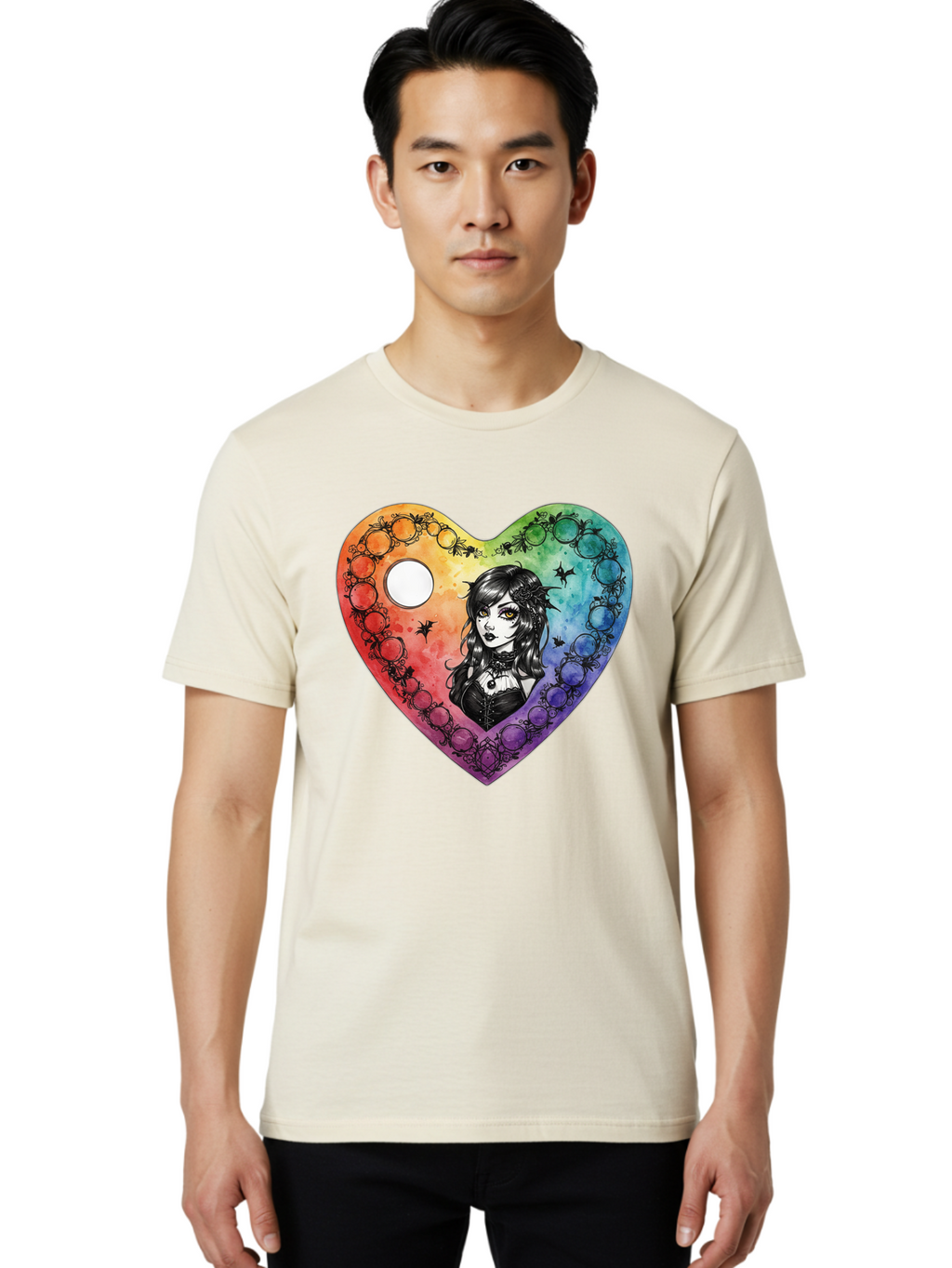 Goth-Girl-Heart Men'S Graphic Tee, 100% Cotton, Comfortable Casual Summer Wear, Machine Washable, Vintage Camera, Old Camera, Antique Camera, Black Camera, Classic Photography, Photography Equipment, Nostalgic Device, Film Camera, Camera Art Baj482