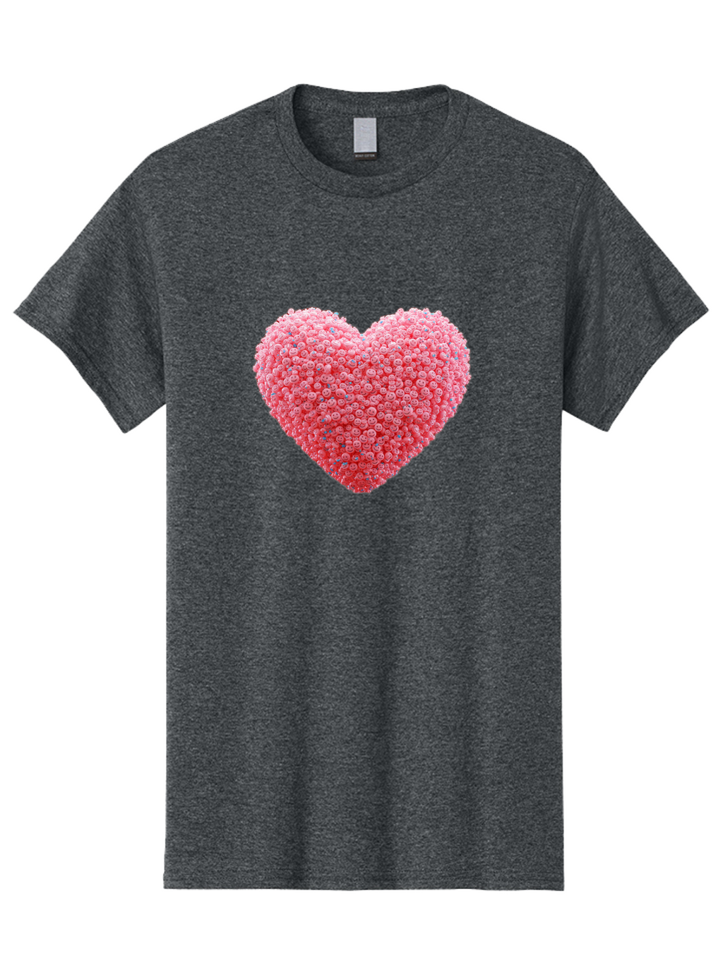 Heart-Shaped-Flowers Men'S Graphic Tee, 100% Cotton, Comfortable Casual Summer Wear, Machine Washable, Vintage Camera, Old Camera, Antique Camera, Black Camera, Classic Photography, Photography Equipment, Nostalgic Device, Film Camera, Baj491