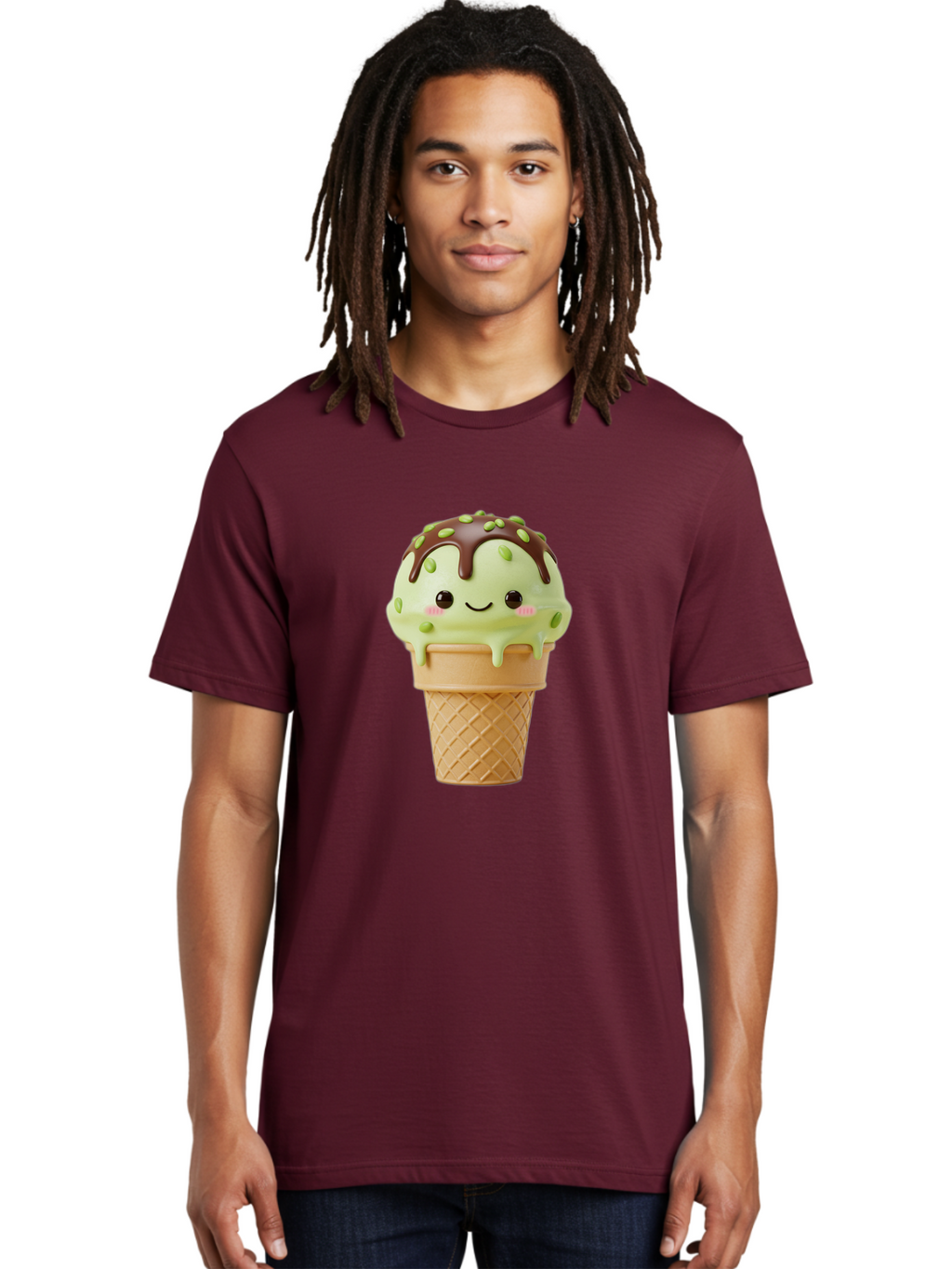 Ice-Cream-Cone-1 Men'S Graphic Tee, 100% Cotton, Comfortable Casual Summer Wear, Machine Washable, Vintage Camera, Old Camera, Antique Camera, Black Camera, Classic Photography, Photography Equipment, Nostalgic Device, Film Camera, Camera Art Baj500