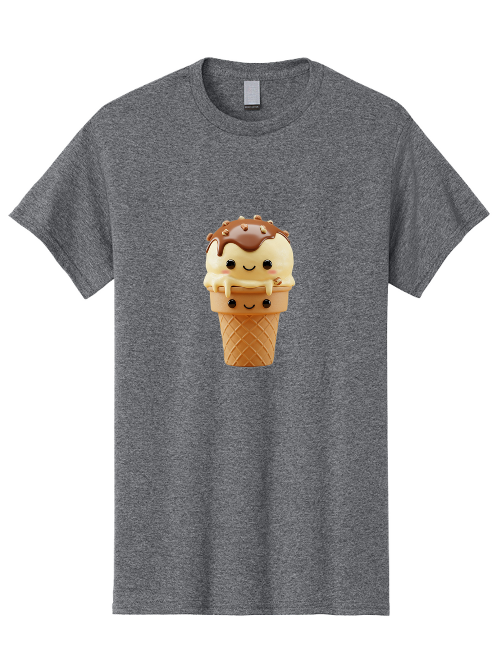 Ice-Cream-Cone-2 Men'S Graphic Tee, 100% Cotton, Comfortable Casual Summer Wear, Machine Washable, Vintage Camera, Old Camera, Antique Camera, Black Camera, Classic Photography, Photography Equipment, Nostalgic Device, Film Camera, Camera Art Baj501
