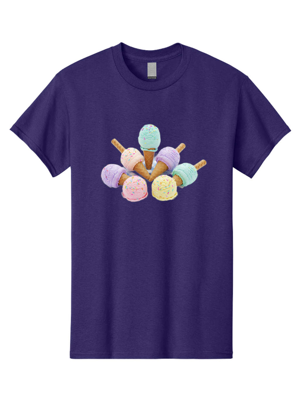 Ice-Cream-Cones Men'S Graphic Tee, 100% Cotton, Comfortable Casual Summer Wear, Machine Washable, Vintage Camera, Old Camera, Antique Camera, Black Camera, Classic Photography, Photography Equipment, Nostalgic Device, Film Camera, Camera Art Baj507