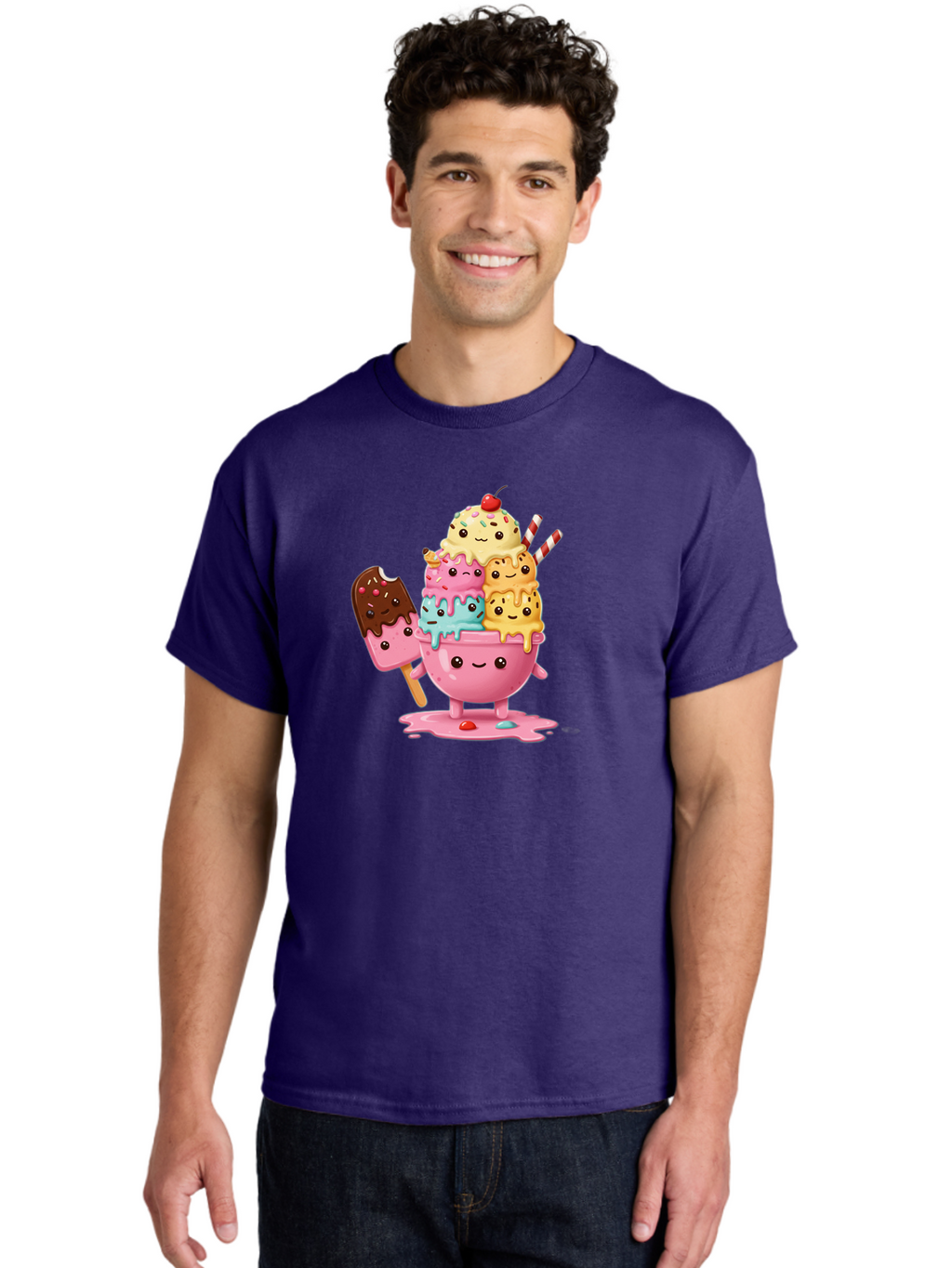 Ice-Cream Men'S Graphic Tee, 100% Cotton, Comfortable Casual Summer Wear, Machine Washable, Vintage Camera, Old Camera, Antique Camera, Black Camera, Classic Photography, Photography Equipment, Nostalgic Device, Film Camera, Camera Art Baj512