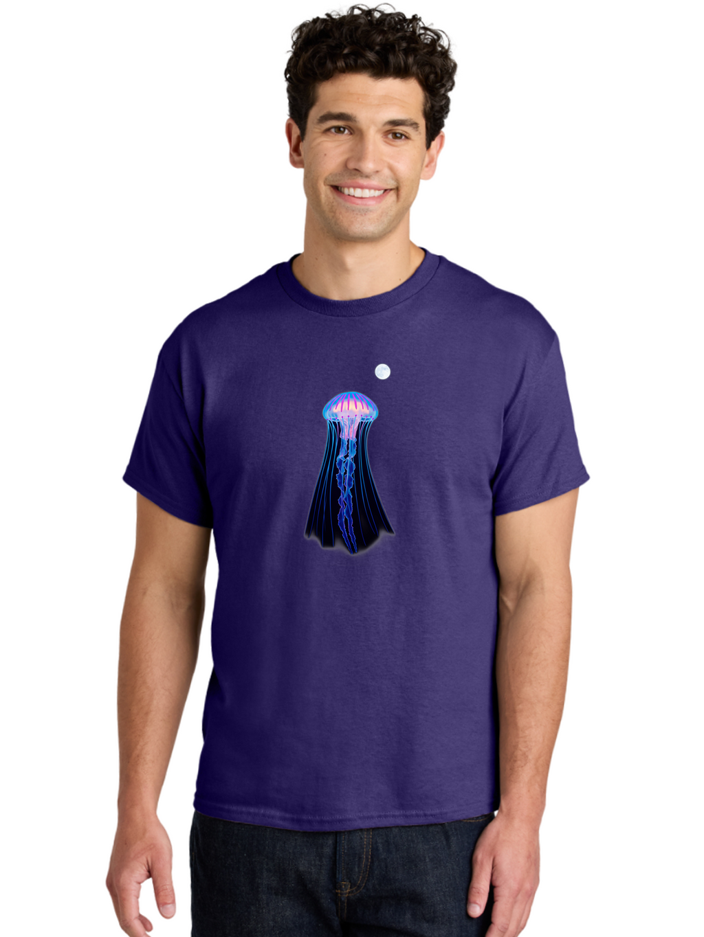 Jellyfish-2 Men'S Graphic Tee, 100% Cotton, Comfortable Casual Summer Wear, Machine Washable, Vintage Camera, Old Camera, Antique Camera, Black Camera, Classic Photography, Photography Equipment, Nostalgic Device, Film Camera, Camera Art Baj515