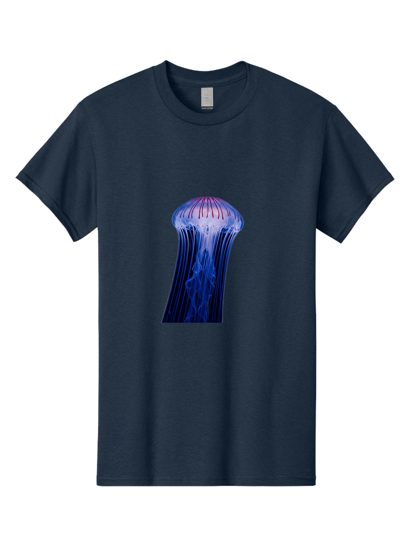 Jellyfish-8 Men'S Graphic Tee, 100% Cotton, Comfortable Casual Summer Wear, Machine Washable, Vintage Camera, Old Camera, Antique Camera, Black Camera, Classic Photography, Photography Equipment, Nostalgic Device, Film Camera, Camera Art Baj521