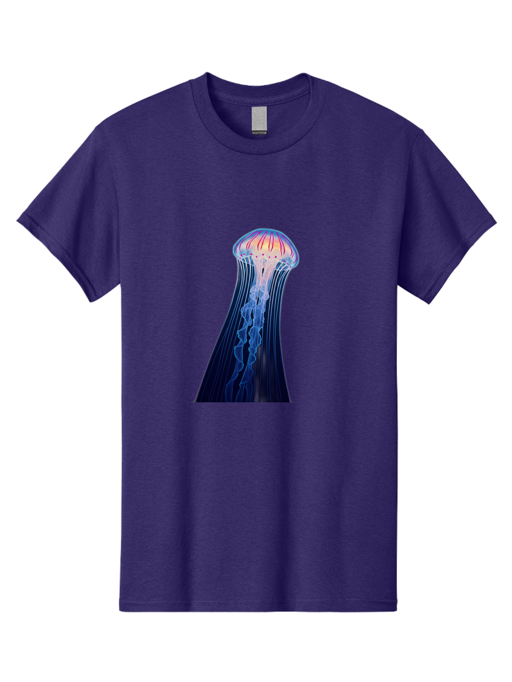 Jellyfish-Illustration Men'S Graphic Tee, 100% Cotton, Comfortable Casual Summer Wear, Machine Washable, Vintage Camera, Old Camera, Antique Camera, Black Camera, Classic Photography, Photography Equipment, Nostalgic Device, Film Camera, Baj524