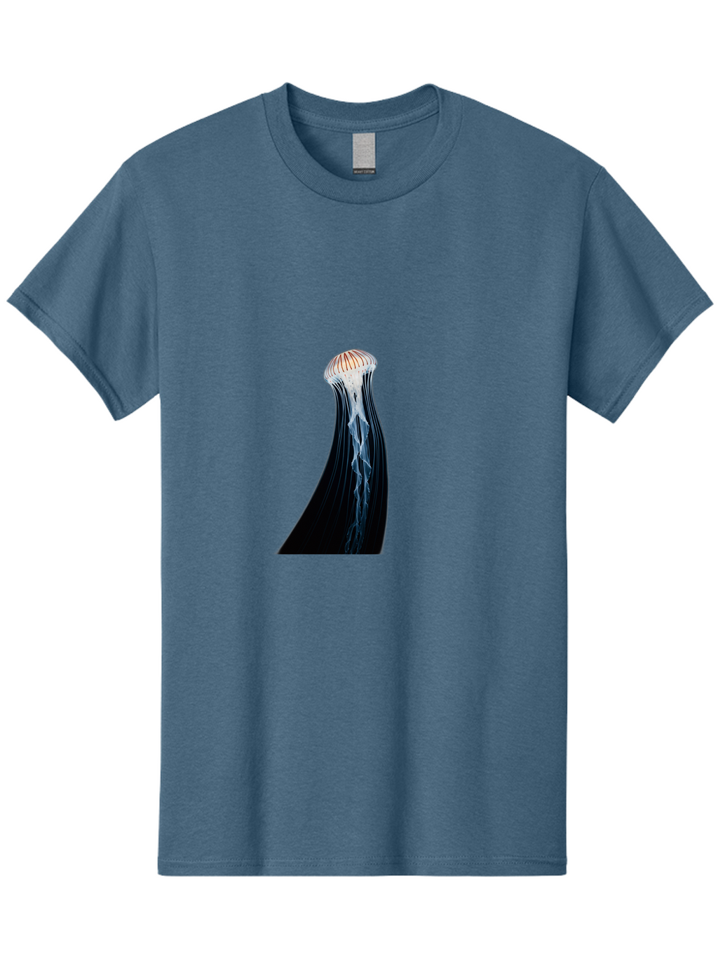 Jellyfish-Tentacle Men'S Graphic Tee, 100% Cotton, Comfortable Casual Summer Wear, Machine Washable, Vintage Camera, Old Camera, Antique Camera, Black Camera, Classic Photography, Photography Equipment, Nostalgic Device, Film Camera, Baj526