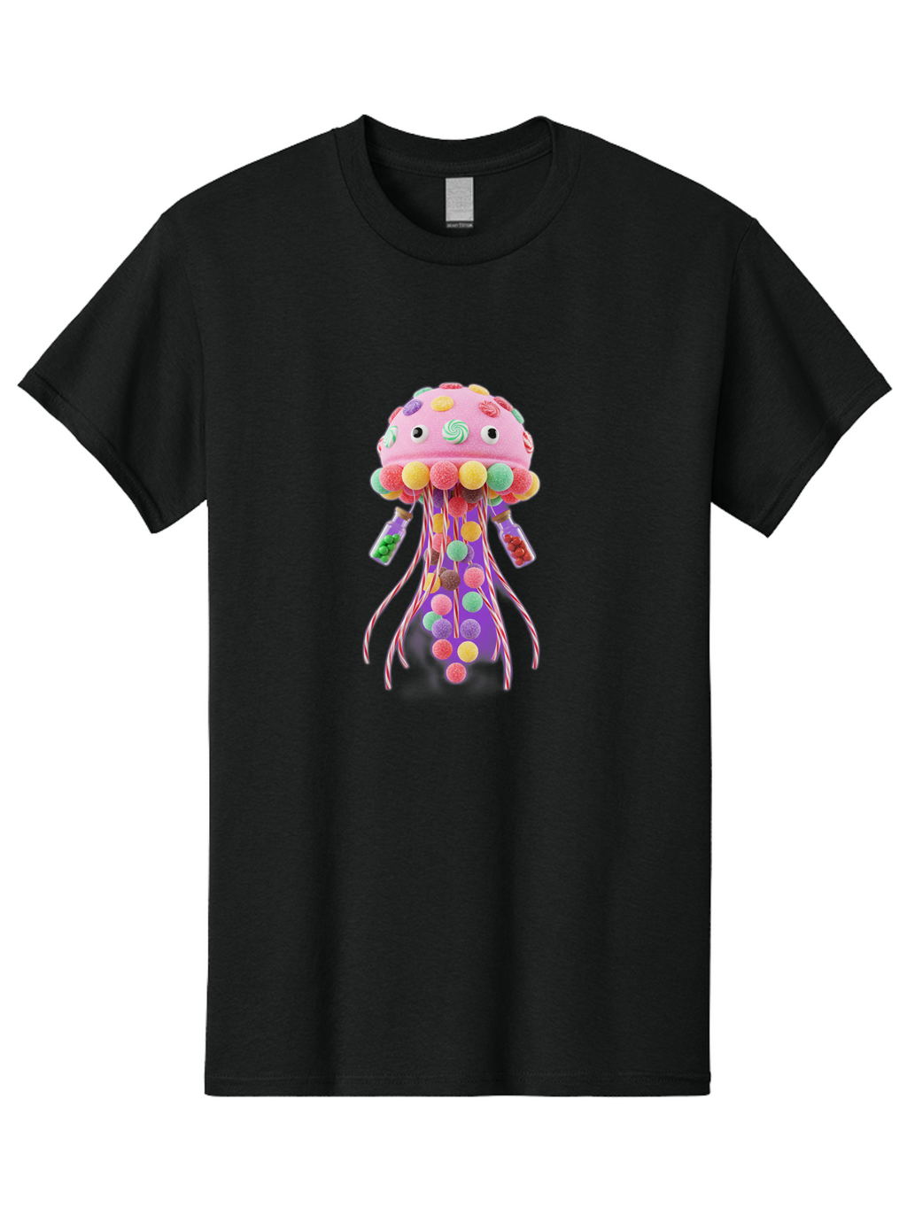 Jellyfish-Toy Men'S Graphic Tee, 100% Cotton, Comfortable Casual Summer Wear, Machine Washable, Vintage Camera, Old Camera, Antique Camera, Black Camera, Classic Photography, Photography Equipment, Nostalgic Device, Film Camera, Camera Art Baj527