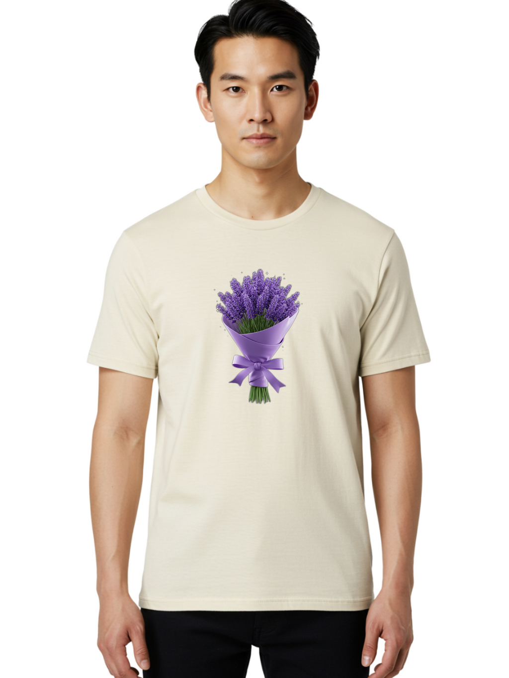 Lavender-Bouquet-10 Men'S Graphic Tee, 100% Cotton, Comfortable Casual Summer Wear, Machine Washable, Vintage Camera, Old Camera, Antique Camera, Black Camera, Classic Photography, Photography Equipment, Nostalgic Device, Film Camera, Baj535
