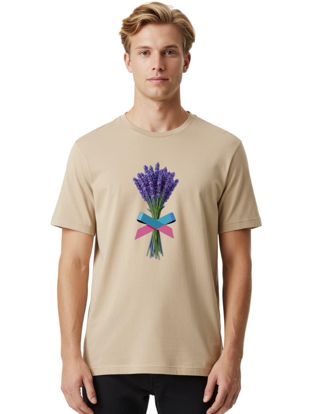 Lavender-Bouquet-16 Men'S Graphic Tee, 100% Cotton, Comfortable Casual Summer Wear, Machine Washable, Vintage Camera, Old Camera, Antique Camera, Black Camera, Classic Photography, Photography Equipment, Nostalgic Device, Film Camera, Baj541