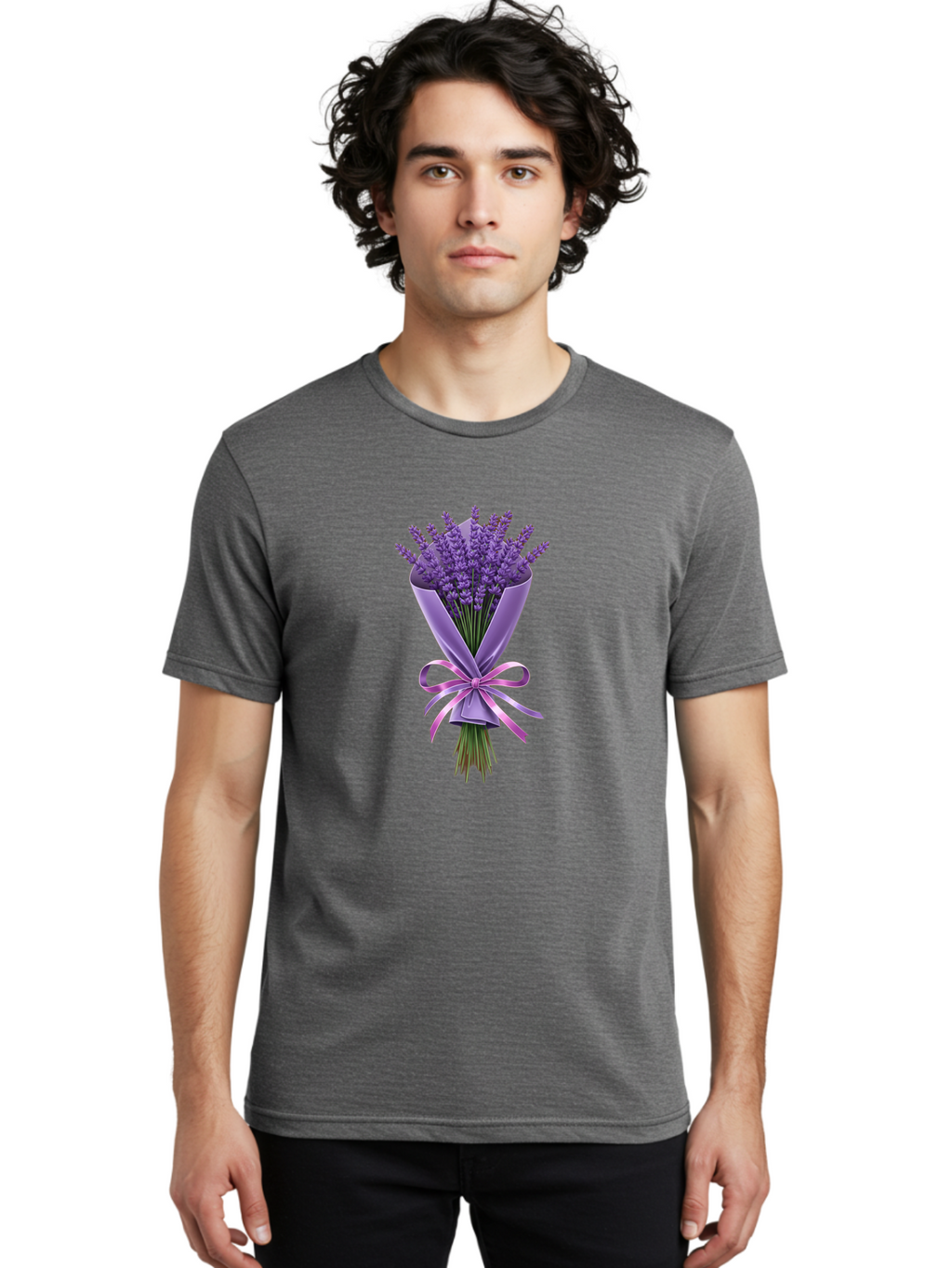 Lavender-Bouquet-18 Men'S Graphic Tee, 100% Cotton, Comfortable Casual Summer Wear, Machine Washable, Vintage Camera, Old Camera, Antique Camera, Black Camera, Classic Photography, Photography Equipment, Nostalgic Device, Film Camera, Baj543