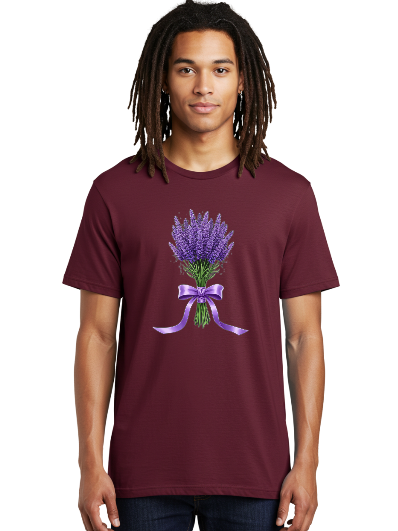 Lavender-Bouquet-2 Men'S Graphic Tee, 100% Cotton, Comfortable Casual Summer Wear, Machine Washable, Vintage Camera, Old Camera, Antique Camera, Black Camera, Classic Photography, Photography Equipment, Nostalgic Device, Film Camera, Baj545