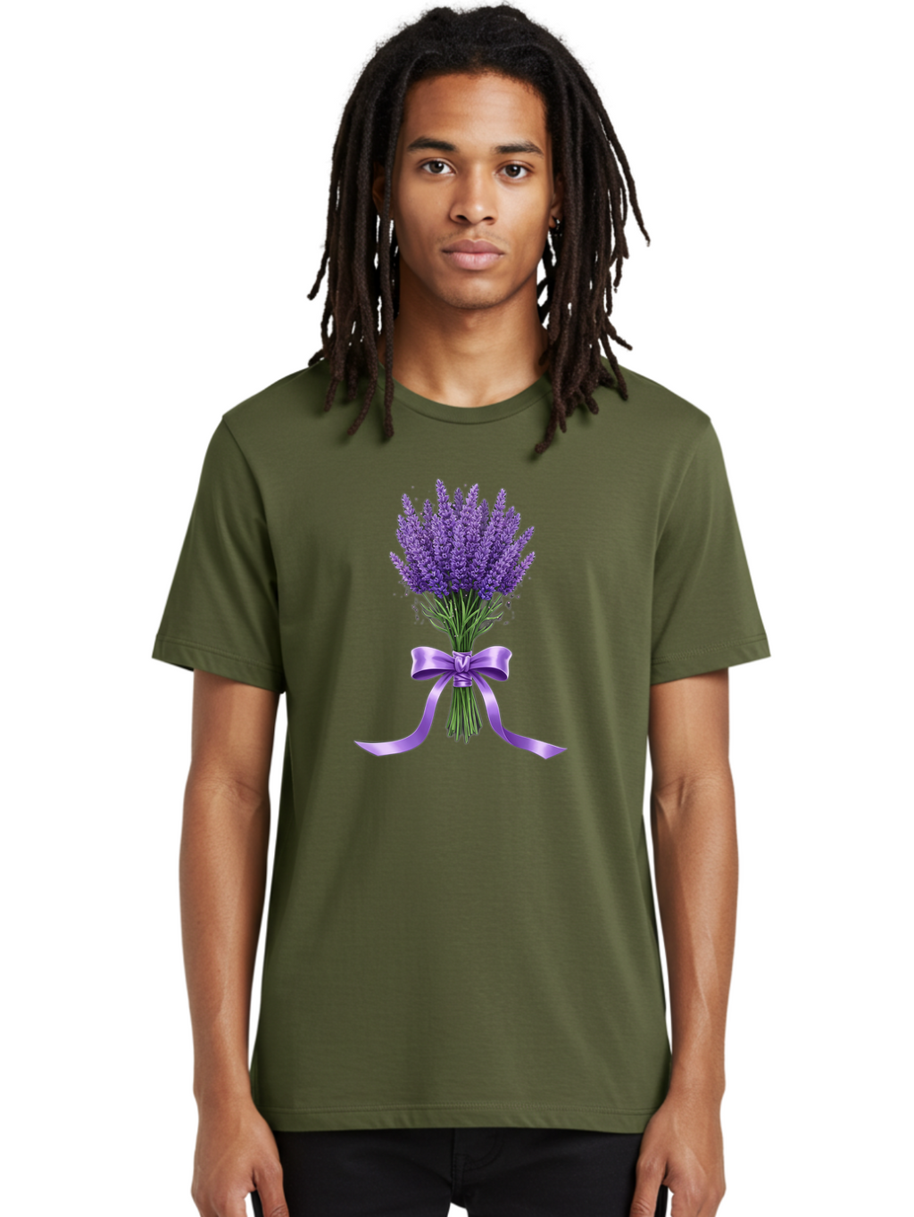 Lavender-Bouquet-2 Men'S Graphic Tee, 100% Cotton, Comfortable Casual Summer Wear, Machine Washable, Vintage Camera, Old Camera, Antique Camera, Black Camera, Classic Photography, Photography Equipment, Nostalgic Device, Film Camera, Baj545