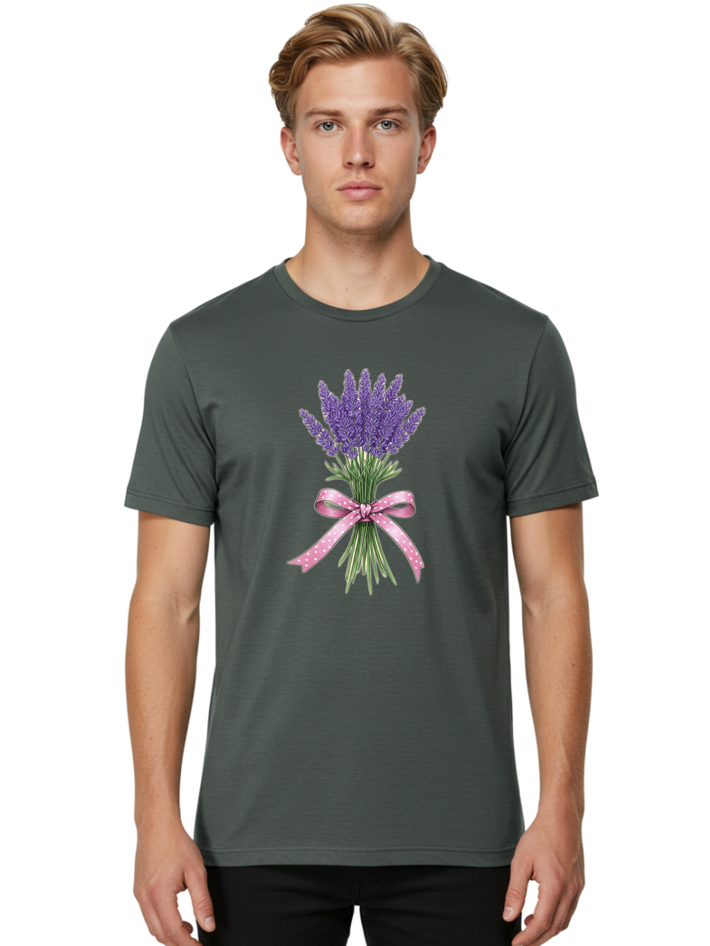 Lavender-Bouquet-23 Men'S Graphic Tee, 100% Cotton, Comfortable Casual Summer Wear, Machine Washable, Vintage Camera, Old Camera, Antique Camera, Black Camera, Classic Photography, Photography Equipment, Nostalgic Device, Film Camera, Baj549