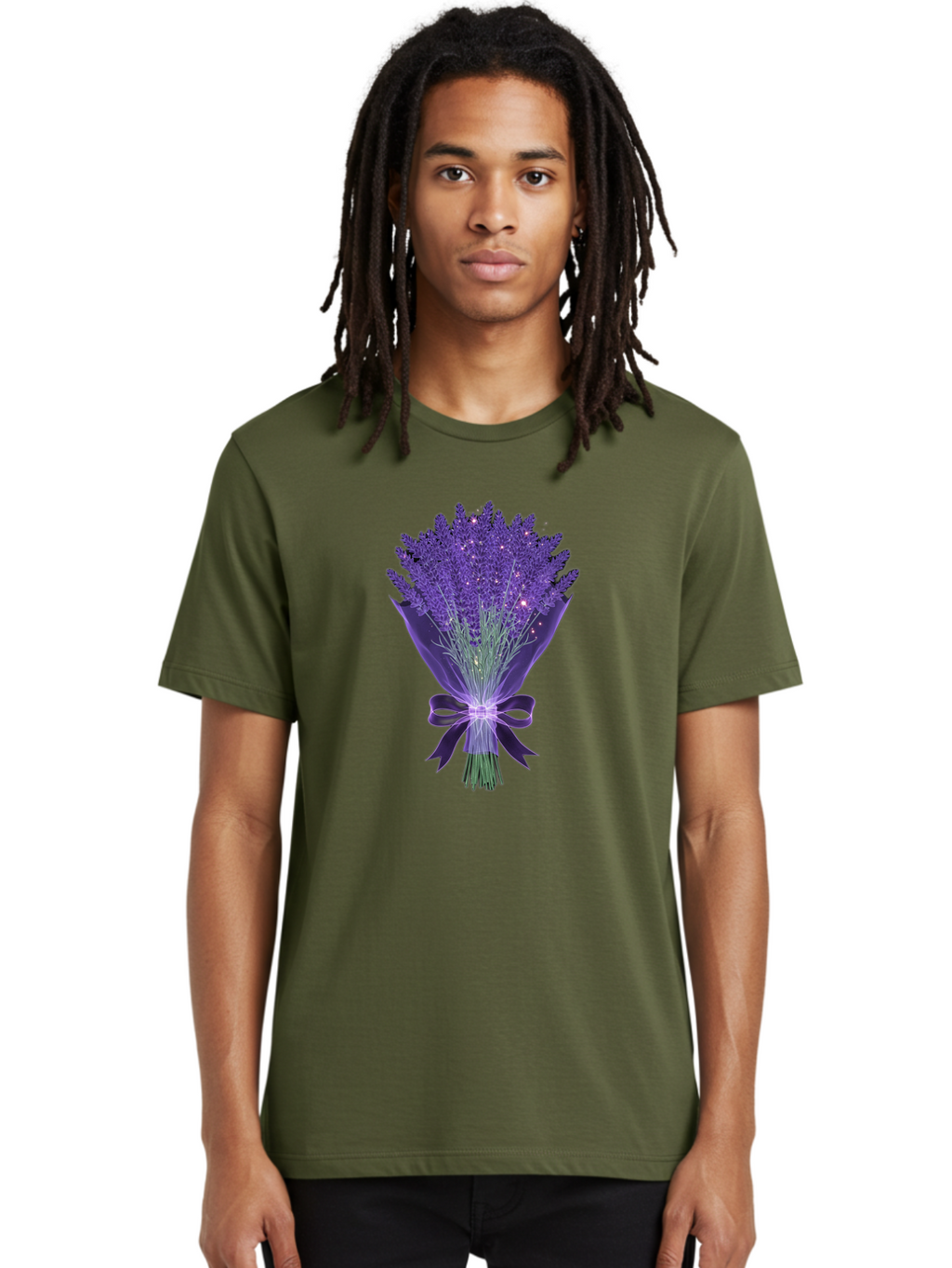Lavender-Bouquet-8 Men'S Graphic Tee, 100% Cotton, Comfortable Casual Summer Wear, Machine Washable, Vintage Camera, Old Camera, Antique Camera, Black Camera, Classic Photography, Photography Equipment, Nostalgic Device, Film Camera, Baj556