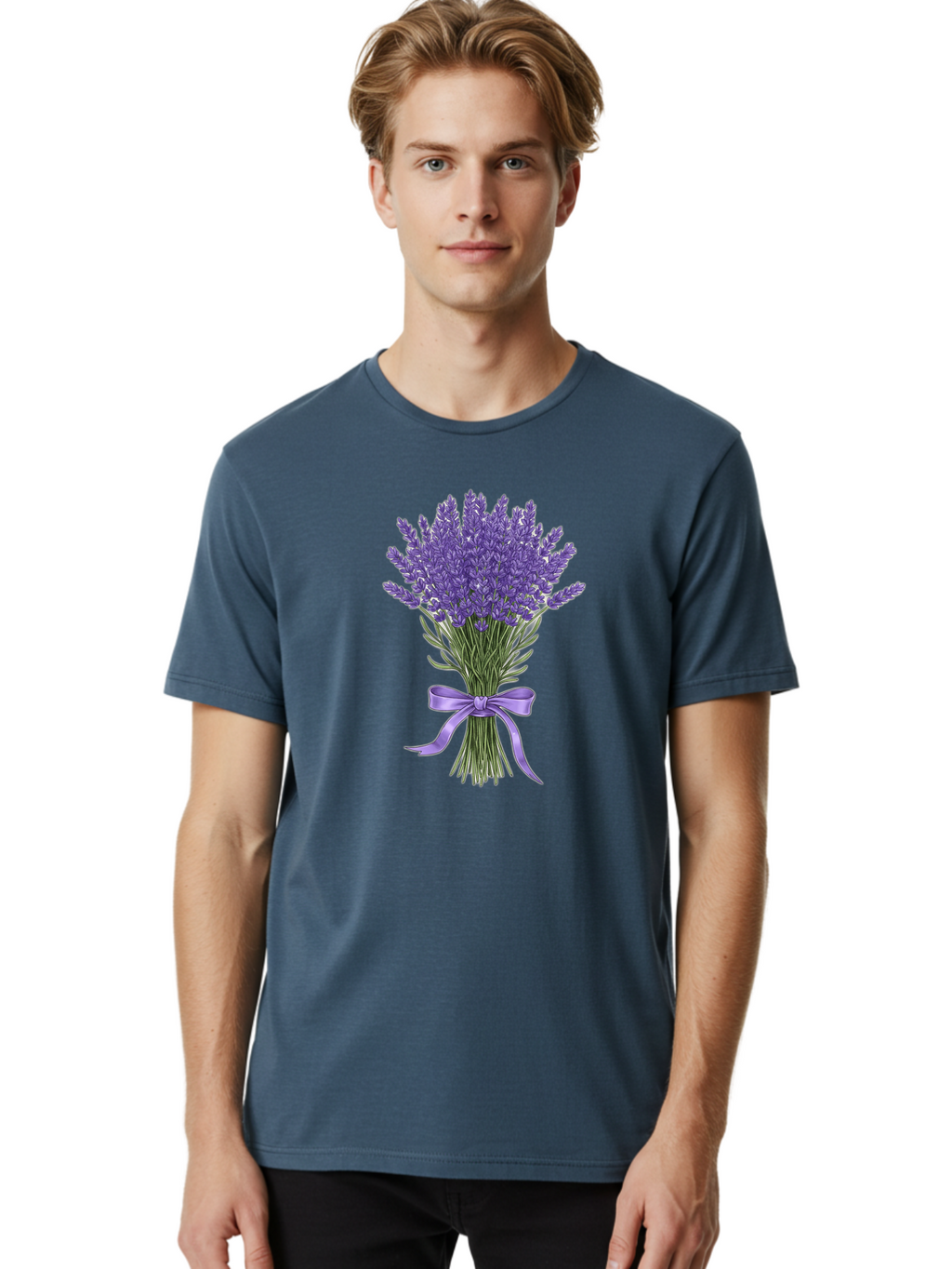 Lavender-Bouquet-9 Men'S Graphic Tee, 100% Cotton, Comfortable Casual Summer Wear, Machine Washable, Vintage Camera, Old Camera, Antique Camera, Black Camera, Classic Photography, Photography Equipment, Nostalgic Device, Film Camera, Baj557