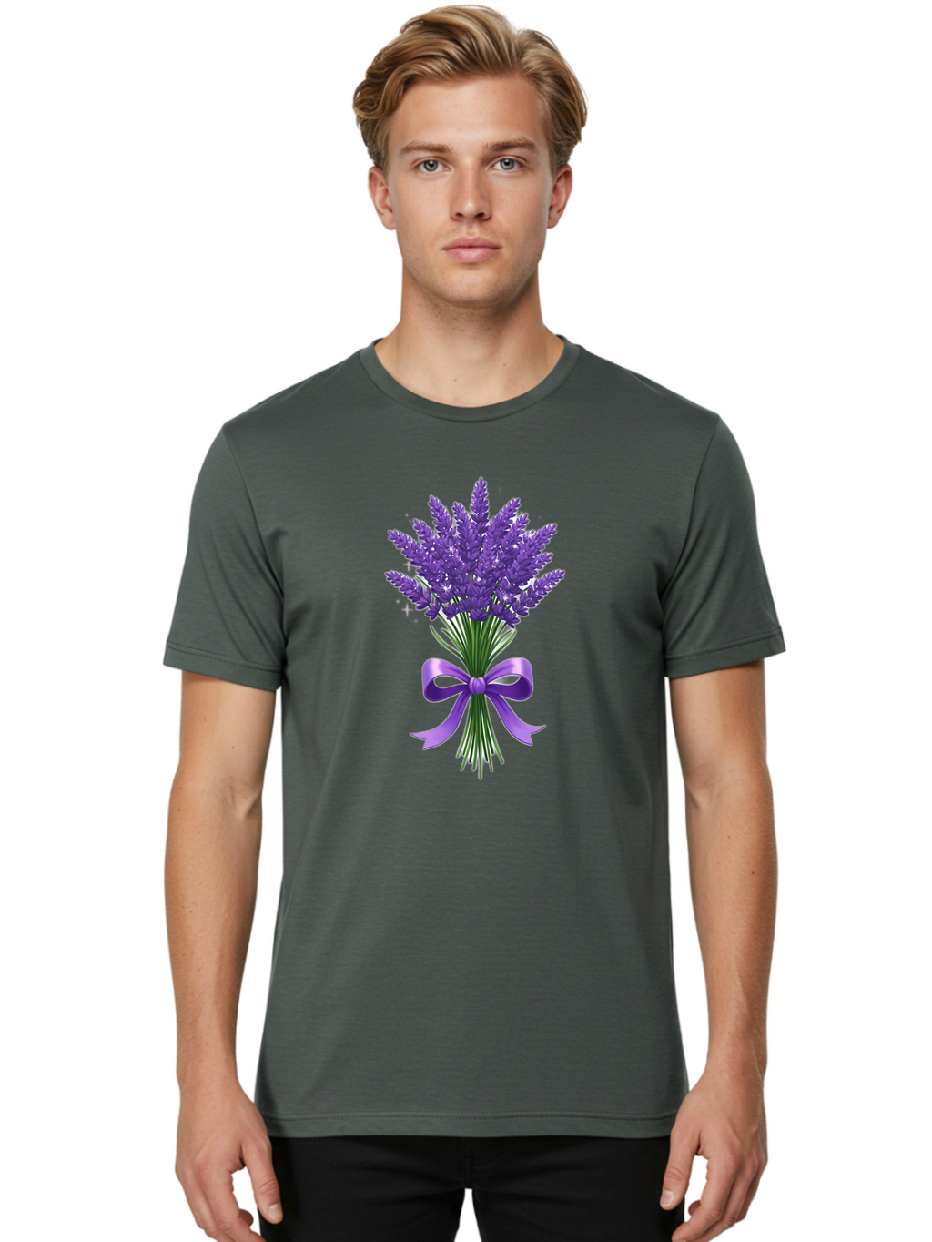 Lavender-Bouquet Men'S Graphic Tee, 100% Cotton, Comfortable Casual Summer Wear, Machine Washable, Vintage Camera, Old Camera, Antique Camera, Black Camera, Classic Photography, Photography Equipment, Nostalgic Device, Film Camera, Camera Art Baj560