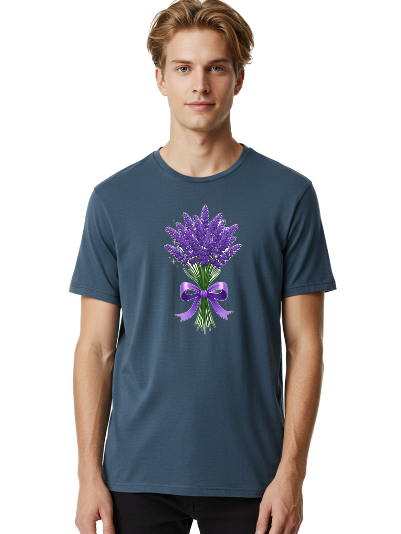 Lavender-Bouquet Men'S Graphic Tee, 100% Cotton, Comfortable Casual Summer Wear, Machine Washable, Vintage Camera, Old Camera, Antique Camera, Black Camera, Classic Photography, Photography Equipment, Nostalgic Device, Film Camera, Camera Art Baj560