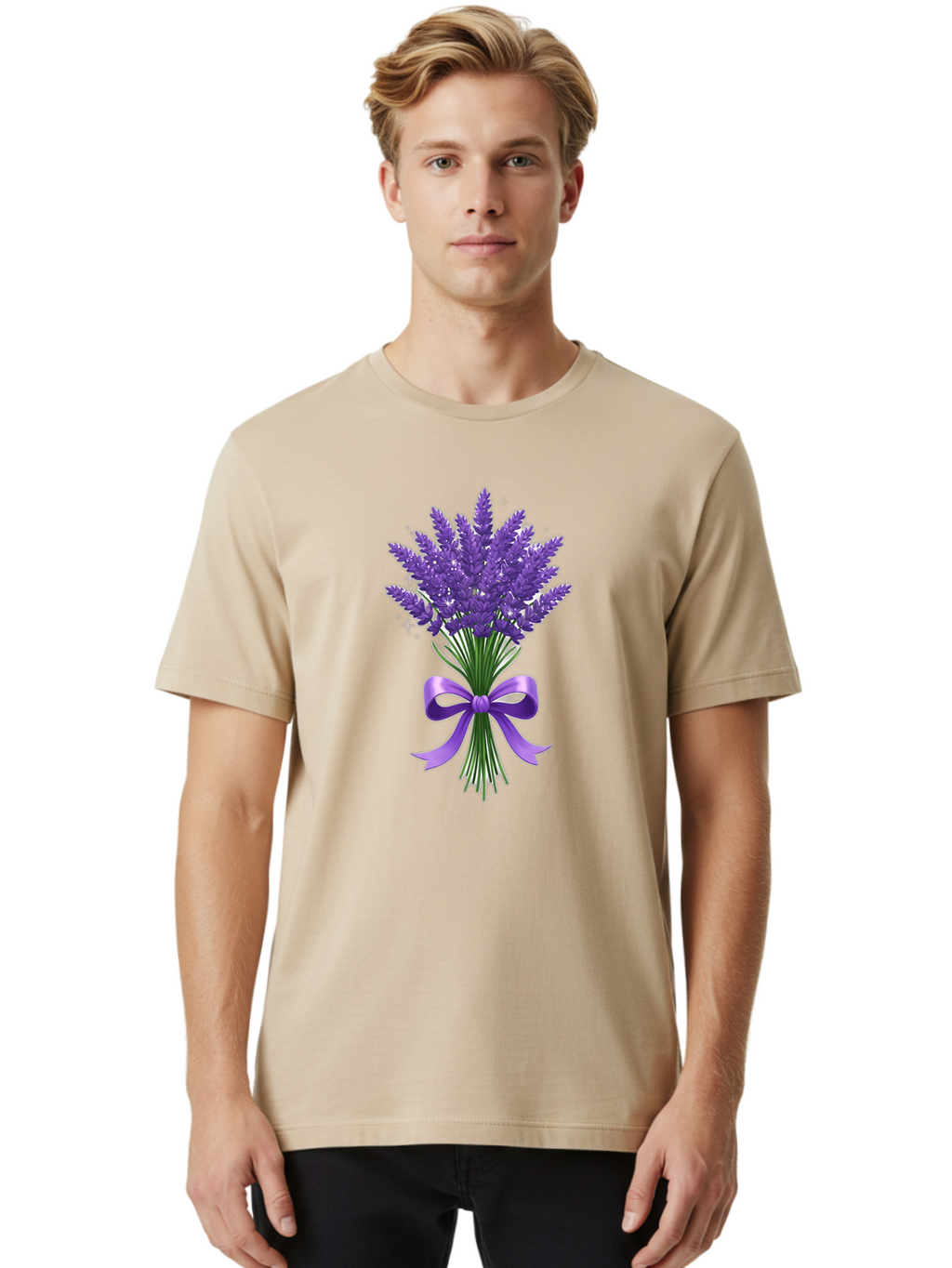 Lavender-Bouquet Men'S Graphic Tee, 100% Cotton, Comfortable Casual Summer Wear, Machine Washable, Vintage Camera, Old Camera, Antique Camera, Black Camera, Classic Photography, Photography Equipment, Nostalgic Device, Film Camera, Camera Art Baj560