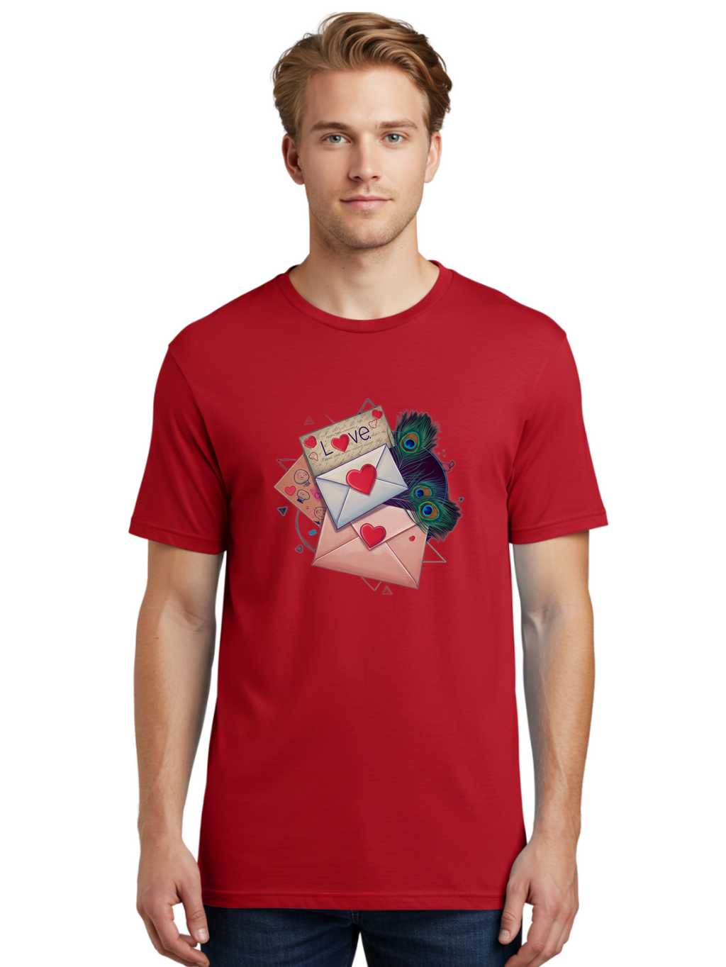 Love-Letters-1 Men'S Graphic Tee, 100% Cotton, Comfortable Casual Summer Wear, Machine Washable, Vintage Camera, Old Camera, Antique Camera, Black Camera, Classic Photography, Photography Equipment, Nostalgic Device, Film Camera, Camera Art Baj568
