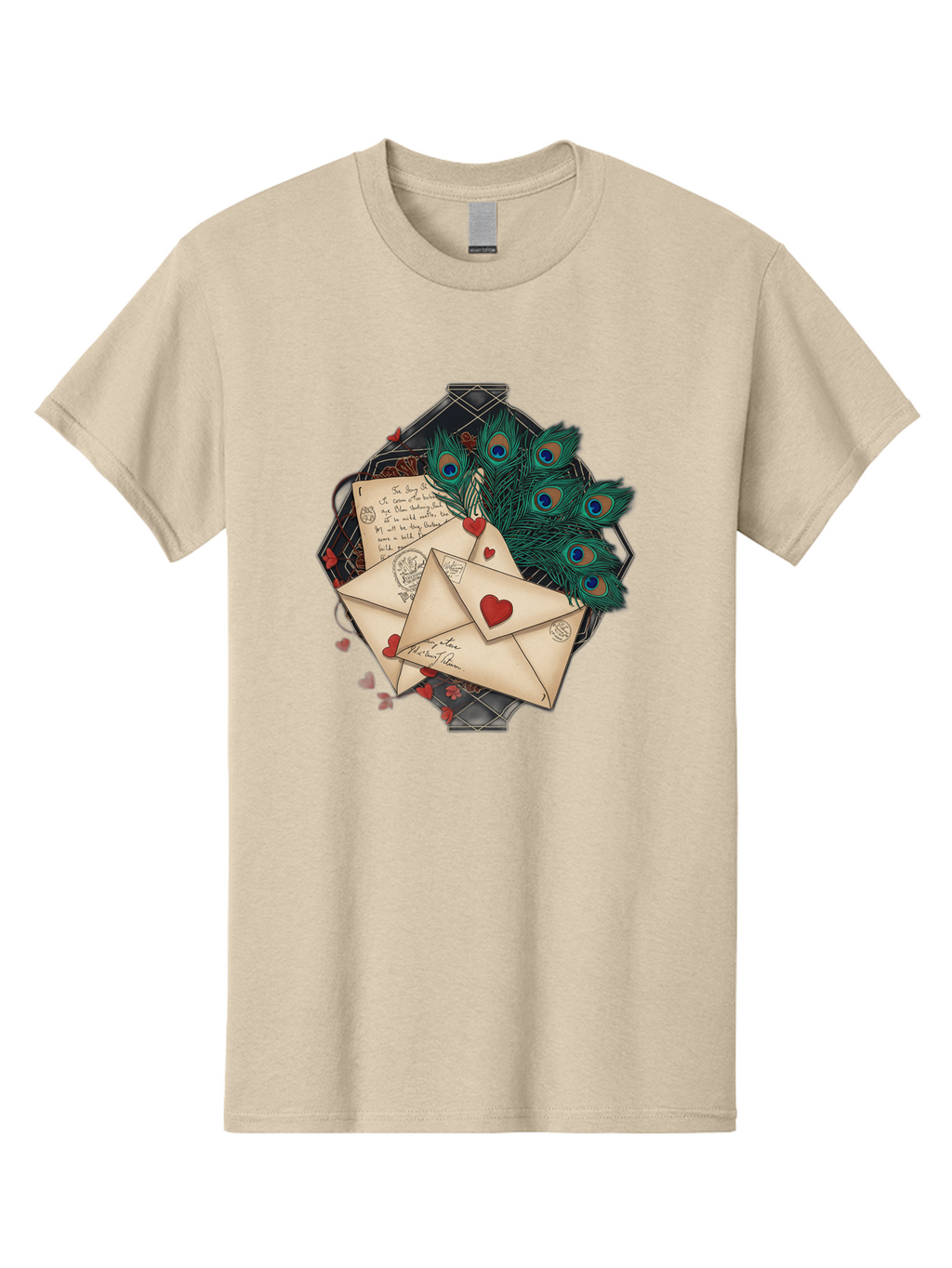 Love-Letters-2 Men'S Graphic Tee, 100% Cotton, Comfortable Casual Summer Wear, Machine Washable, Vintage Camera, Old Camera, Antique Camera, Black Camera, Classic Photography, Photography Equipment, Nostalgic Device, Film Camera, Camera Art Baj569
