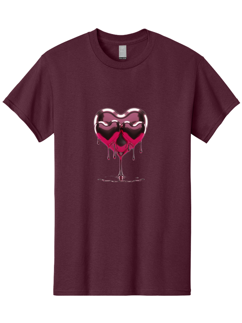 Melting-Heart-10 Men'S Graphic Tee, 100% Cotton, Comfortable Casual Summer Wear, Machine Washable, Vintage Camera, Old Camera, Antique Camera, Black Camera, Classic Photography, Photography Equipment, Nostalgic Device, Film Camera, Camera Art Baj575