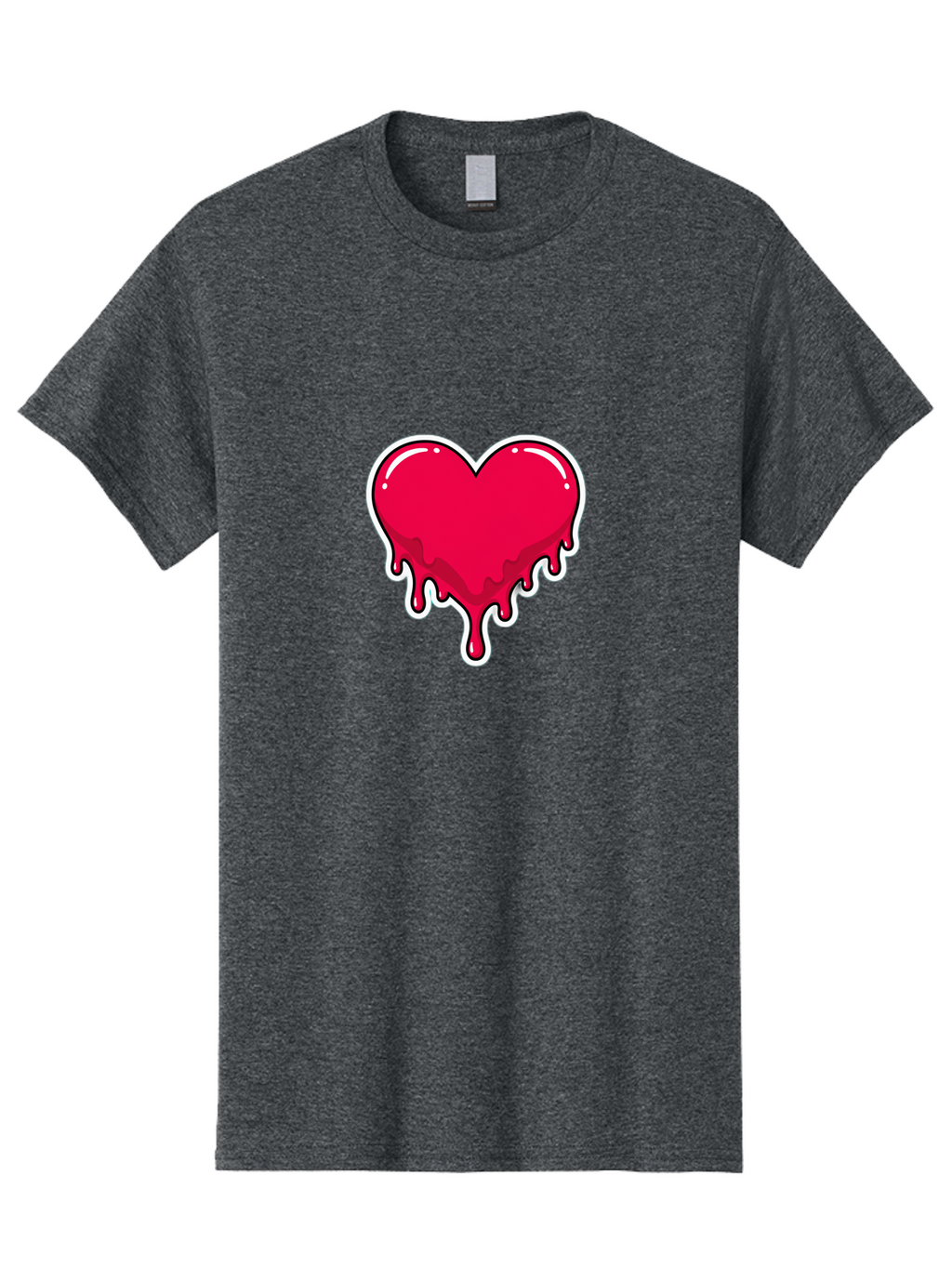 Melting-Heart-11 Men'S Graphic Tee, 100% Cotton, Comfortable Casual Summer Wear, Machine Washable, Vintage Camera, Old Camera, Antique Camera, Black Camera, Classic Photography, Photography Equipment, Nostalgic Device, Film Camera, Camera Art Baj576