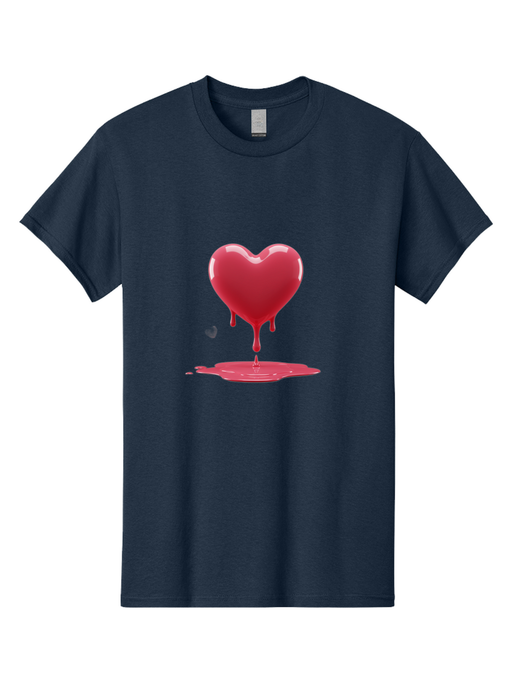 Melting-Heart-12 Men'S Graphic Tee, 100% Cotton, Comfortable Casual Summer Wear, Machine Washable, Vintage Camera, Old Camera, Antique Camera, Black Camera, Classic Photography, Photography Equipment, Nostalgic Device, Film Camera, Camera Art Baj577