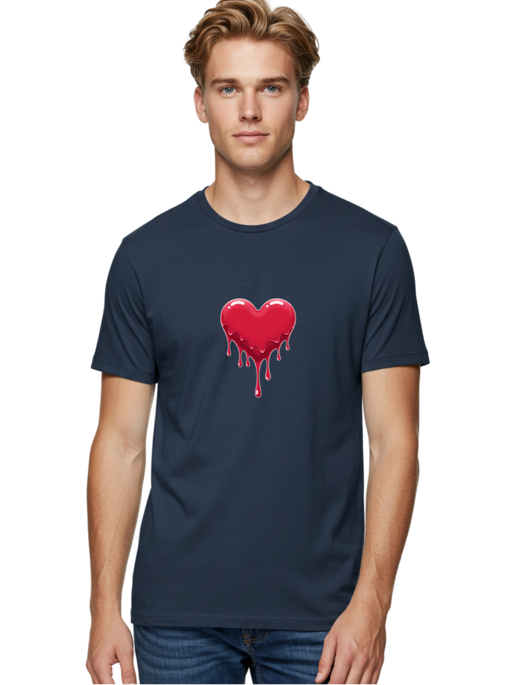 Melting-Heart-13 Men'S Graphic Tee, 100% Cotton, Comfortable Casual Summer Wear, Machine Washable, Vintage Camera, Old Camera, Antique Camera, Black Camera, Classic Photography, Photography Equipment, Nostalgic Device, Film Camera, Camera Art Baj578