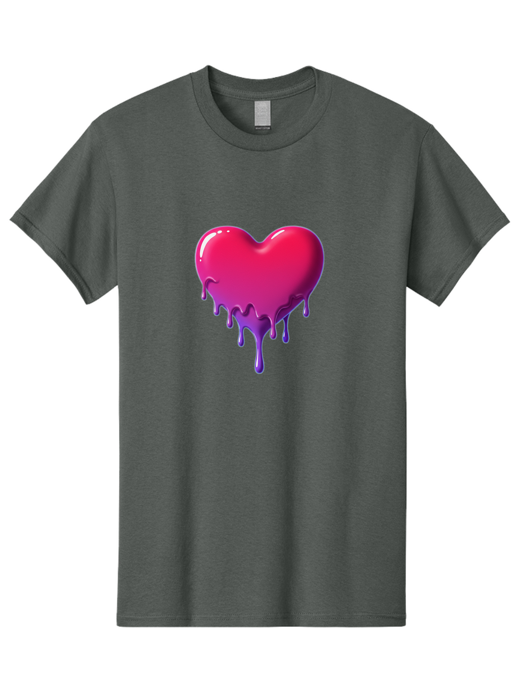 Melting-Heart-5 Men'S Graphic Tee, 100% Cotton, Comfortable Casual Summer Wear, Machine Washable, Vintage Camera, Old Camera, Antique Camera, Black Camera, Classic Photography, Photography Equipment, Nostalgic Device, Film Camera, Camera Art Baj583