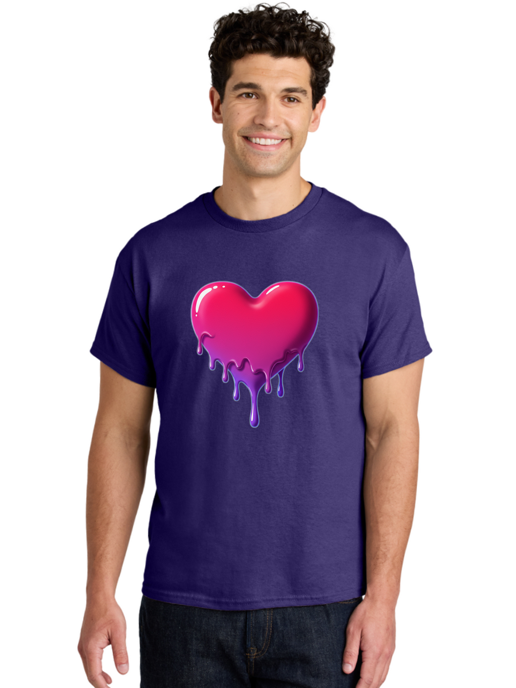 Melting-Heart-5 Men'S Graphic Tee, 100% Cotton, Comfortable Casual Summer Wear, Machine Washable, Vintage Camera, Old Camera, Antique Camera, Black Camera, Classic Photography, Photography Equipment, Nostalgic Device, Film Camera, Camera Art Baj583