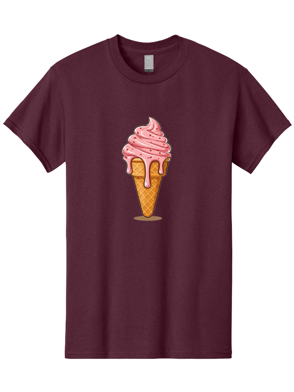 Melting-Ice-Cream Men'S Graphic Tee, 100% Cotton, Comfortable Casual Summer Wear, Machine Washable, Vintage Camera, Old Camera, Antique Camera, Black Camera, Classic Photography, Photography Equipment, Nostalgic Device, Film Camera, Camera Art Baj591