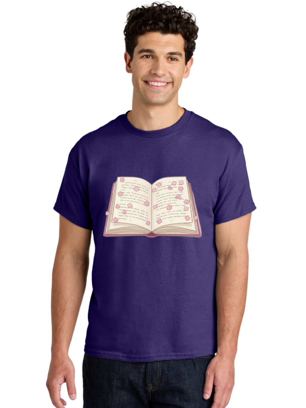 Open-Book-1 Men'S Graphic Tee, 100% Cotton, Comfortable Casual Summer Wear, Machine Washable, Vintage Camera, Old Camera, Antique Camera, Black Camera, Classic Photography, Photography Equipment, Nostalgic Device, Film Camera, Camera Art Baj597