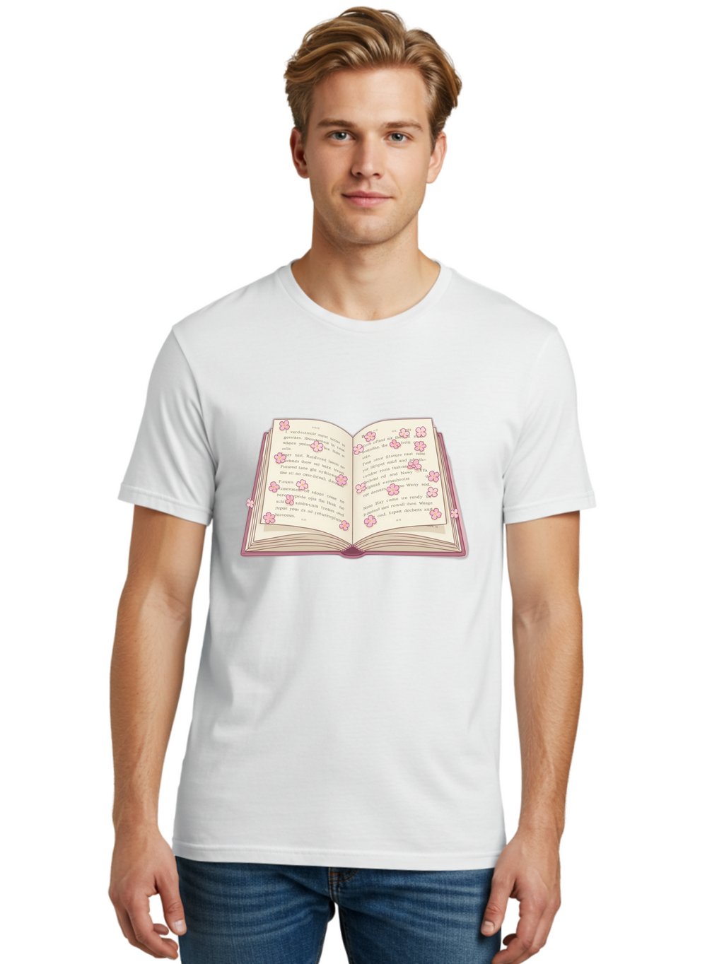 Open-Book-1 Men'S Graphic Tee, 100% Cotton, Comfortable Casual Summer Wear, Machine Washable, Vintage Camera, Old Camera, Antique Camera, Black Camera, Classic Photography, Photography Equipment, Nostalgic Device, Film Camera, Camera Art Baj597