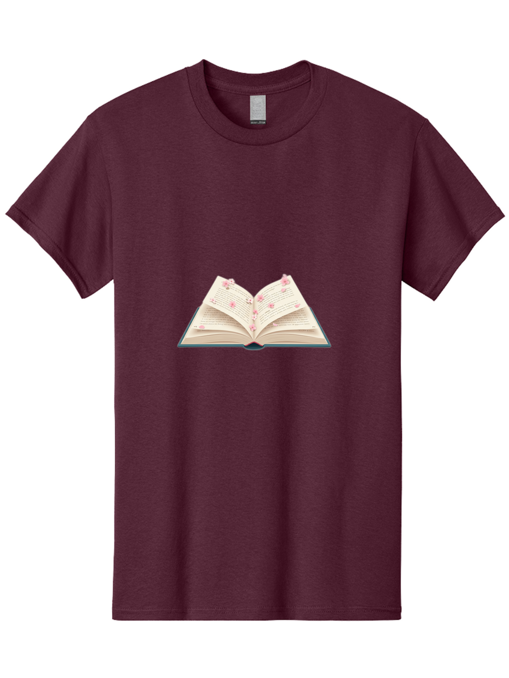 Open-Book-With-Cherry-Blossoms Men'S Graphic Tee, 100% Cotton, Comfortable Casual Summer Wear, Machine Washable, Vintage Camera, Old Camera, Antique Camera, Black Camera, Classic Photography, Photography Equipment, Nostalgic Device, Baj599