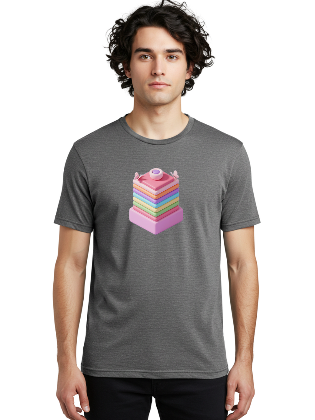 Pastel-Colored-Boxes Men'S Graphic Tee, 100% Cotton, Comfortable Casual Summer Wear, Machine Washable, Vintage Camera, Old Camera, Antique Camera, Black Camera, Classic Photography, Photography Equipment, Nostalgic Device, Film Camera, Baj615
