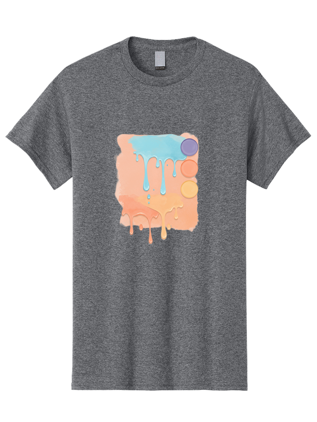 Pastel-Paint-Splash Men'S Graphic Tee, 100% Cotton, Comfortable Casual Summer Wear, Machine Washable, Vintage Camera, Old Camera, Antique Camera, Black Camera, Classic Photography, Photography Equipment, Nostalgic Device, Film Camera, Baj619
