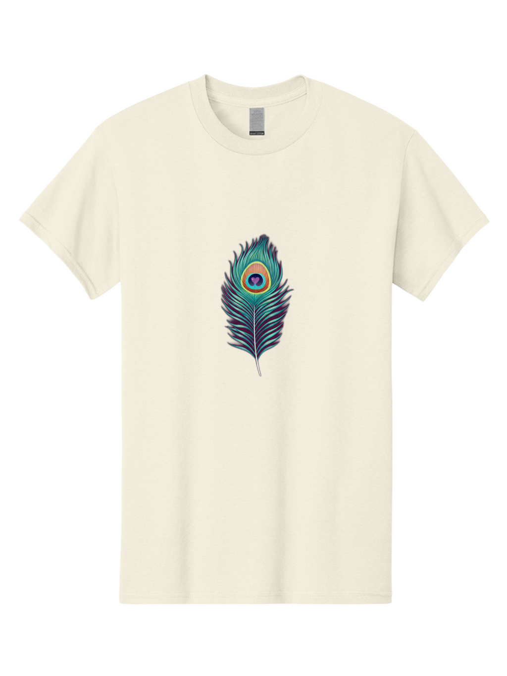 Peacock-Feather-1 Men'S Graphic Tee, 100% Cotton, Comfortable Casual Summer Wear, Machine Washable, Vintage Camera, Old Camera, Antique Camera, Black Camera, Classic Photography, Photography Equipment, Nostalgic Device, Film Camera, Camera Art Baj625