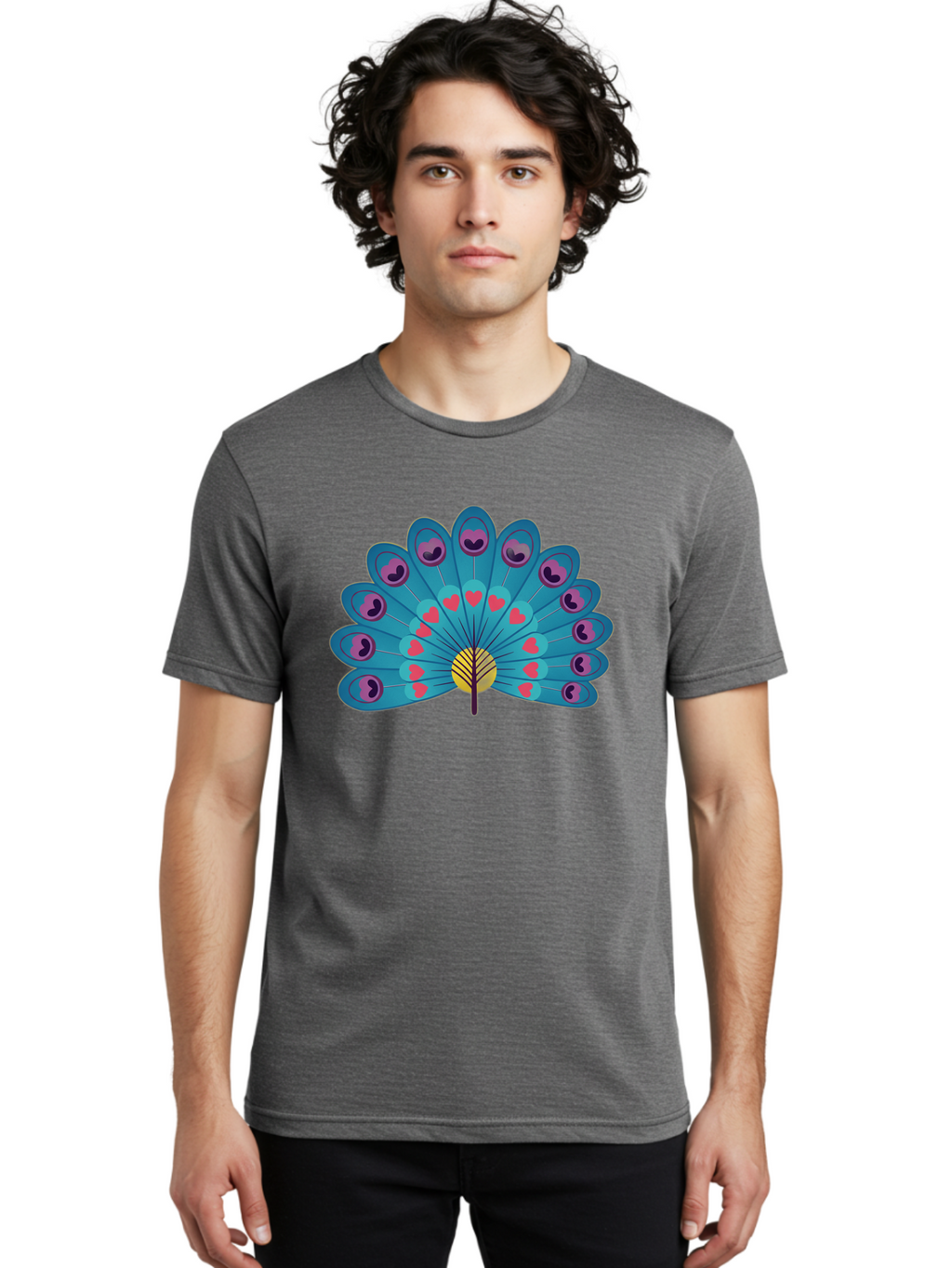Peacock-Feather Men'S Graphic Tee, 100% Cotton, Comfortable Casual Summer Wear, Machine Washable, Vintage Camera, Old Camera, Antique Camera, Black Camera, Classic Photography, Photography Equipment, Nostalgic Device, Film Camera, Camera Art Baj628