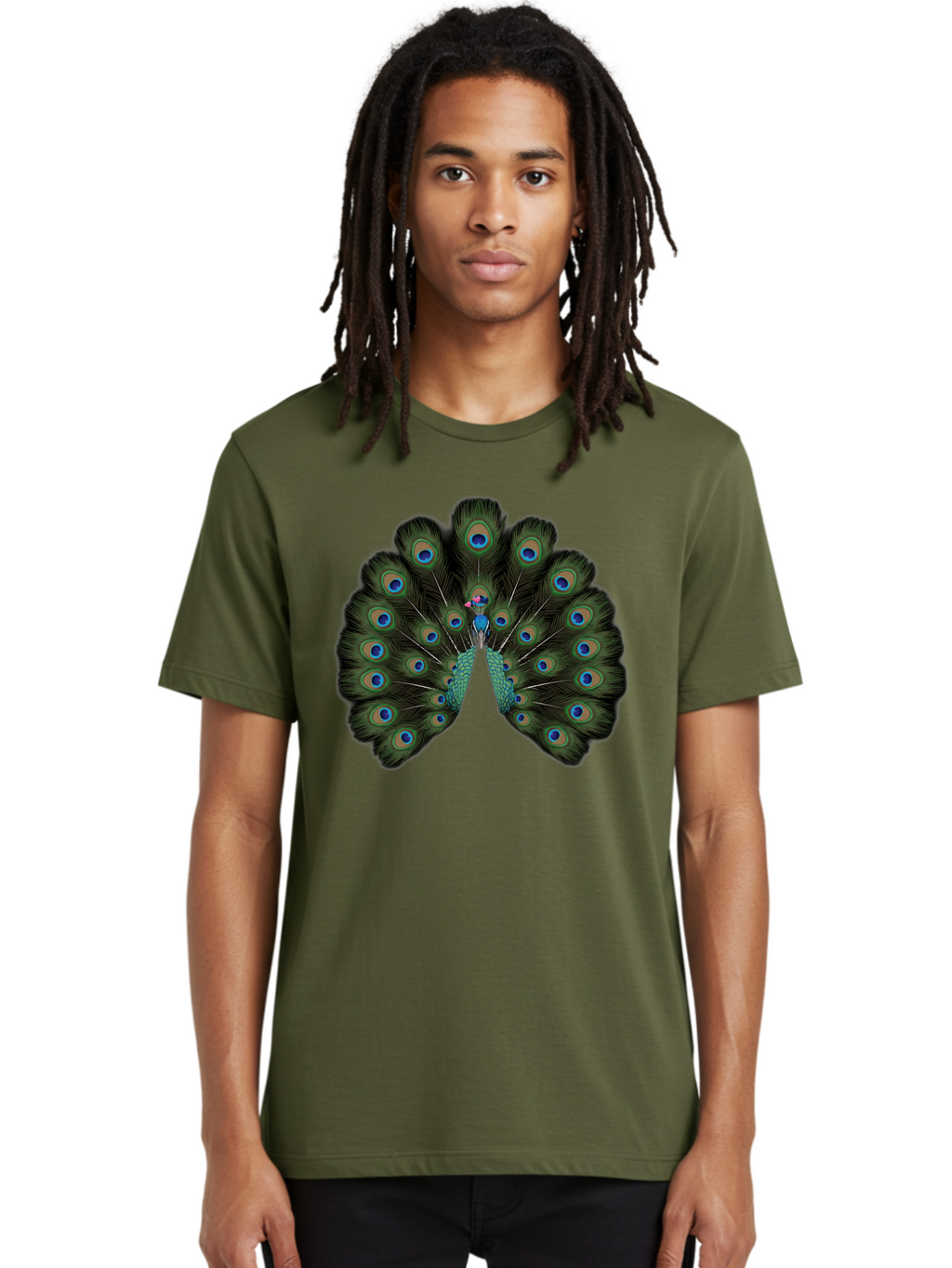 Peacock-Tail Men'S Graphic Tee, 100% Cotton, Comfortable Casual Summer Wear, Machine Washable, Vintage Camera, Old Camera, Antique Camera, Black Camera, Classic Photography, Photography Equipment, Nostalgic Device, Film Camera, Camera Art Baj634
