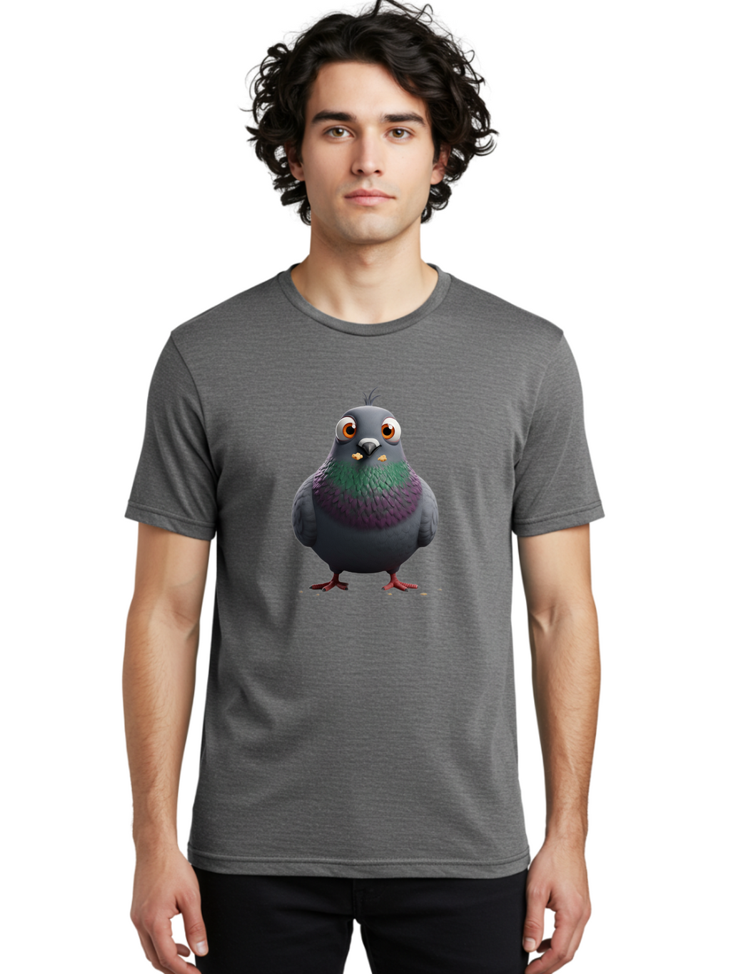 Pigeon-2 Men'S Graphic Tee, 100% Cotton, Comfortable Casual Summer Wear, Machine Washable, Vintage Camera, Old Camera, Antique Camera, Black Camera, Classic Photography, Photography Equipment, Nostalgic Device, Film Camera, Camera Art Baj637