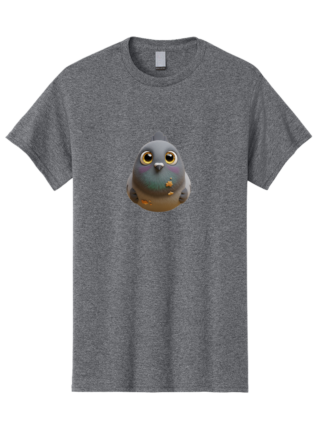 Pigeon-With-Oversized-Eyes Men'S Graphic Tee, 100% Cotton, Comfortable Casual Summer Wear, Machine Washable, Vintage Camera, Old Camera, Antique Camera, Black Camera, Classic Photography, Photography Equipment, Nostalgic Device, Film Camera, Baj645