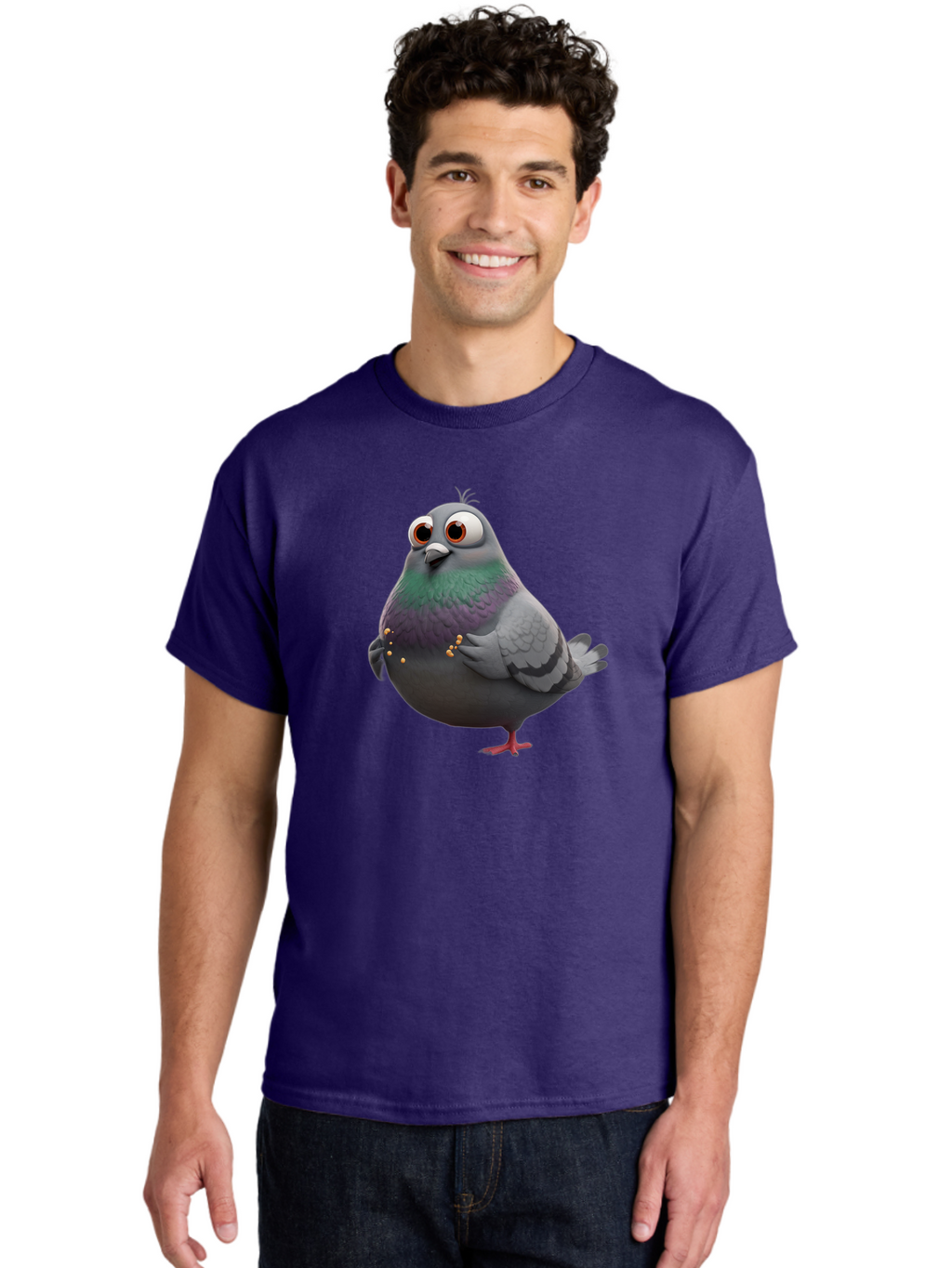 Pigeon Men'S Graphic Tee, 100% Cotton, Comfortable Casual Summer Wear, Machine Washable, Vintage Camera, Old Camera, Antique Camera, Black Camera, Classic Photography, Photography Equipment, Nostalgic Device, Film Camera, Camera Art Baj647