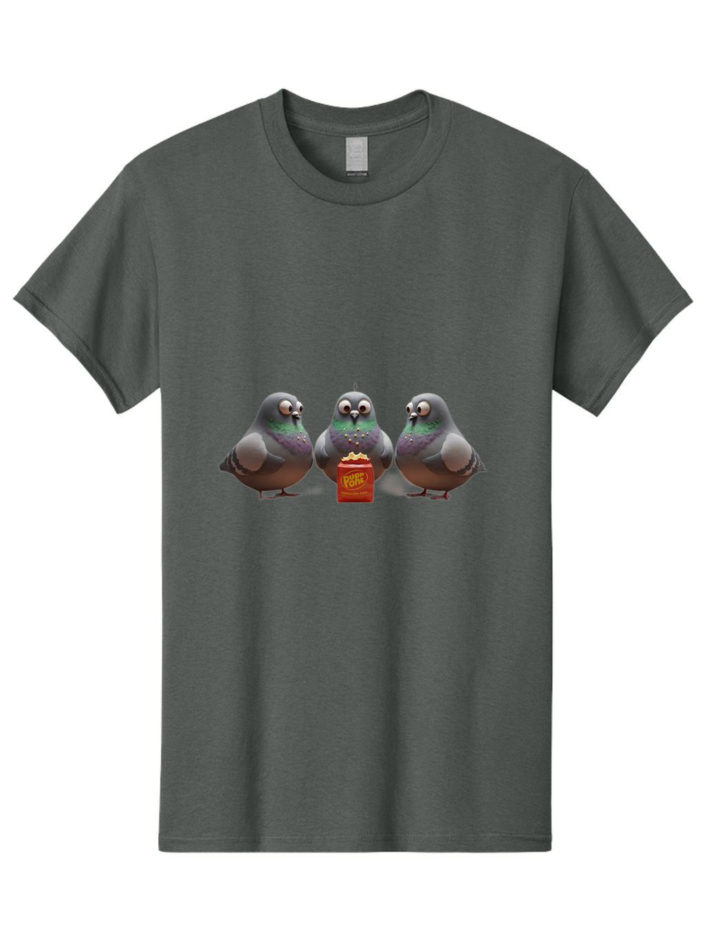 Pigeons-Sharing-Popcorn Men'S Graphic Tee, 100% Cotton, Comfortable Casual Summer Wear, Machine Washable, Vintage Camera, Old Camera, Antique Camera, Black Camera, Classic Photography, Photography Equipment, Nostalgic Device, Film Camera, Baj652