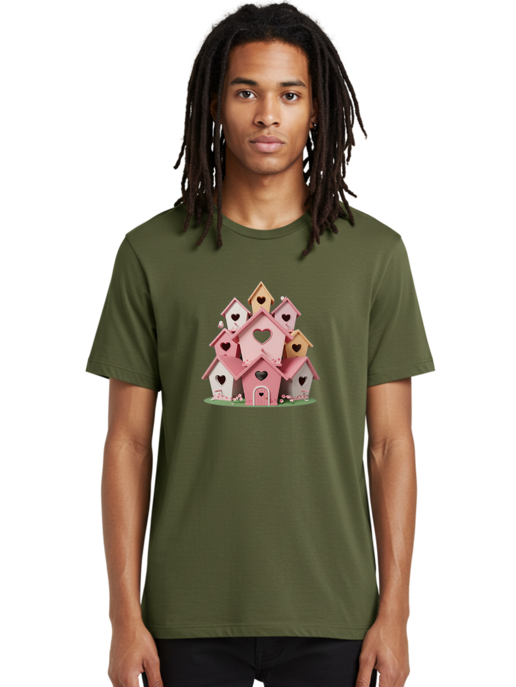 Pink-Birdhouses Men'S Graphic Tee, 100% Cotton, Comfortable Casual Summer Wear, Machine Washable, Vintage Camera, Old Camera, Antique Camera, Black Camera, Classic Photography, Photography Equipment, Nostalgic Device, Film Camera, Camera Art Baj657